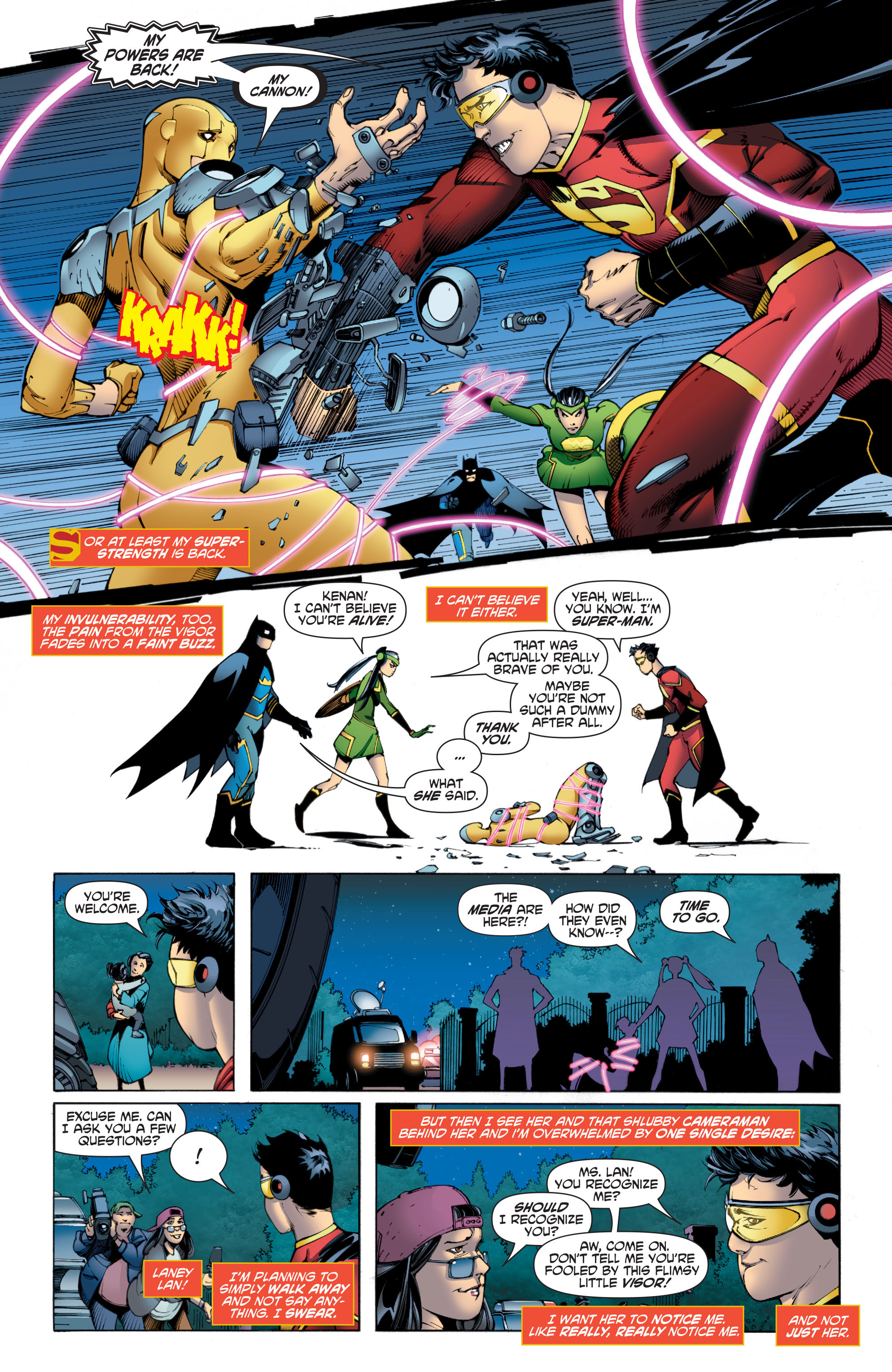 Read online New Super-Man comic -  Issue #2 - 22