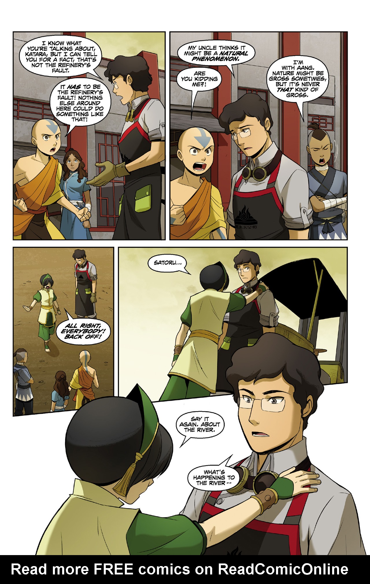 Read online Nickelodeon Avatar: The Last Airbender - The Rift comic -  Issue # Part 1 - 64