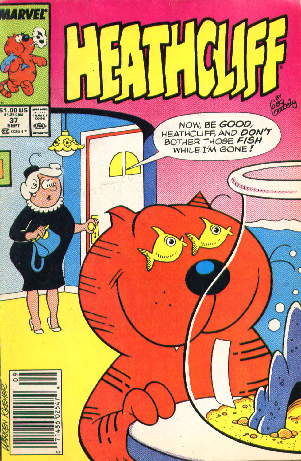 Read online Heathcliff comic -  Issue #37 - 1
