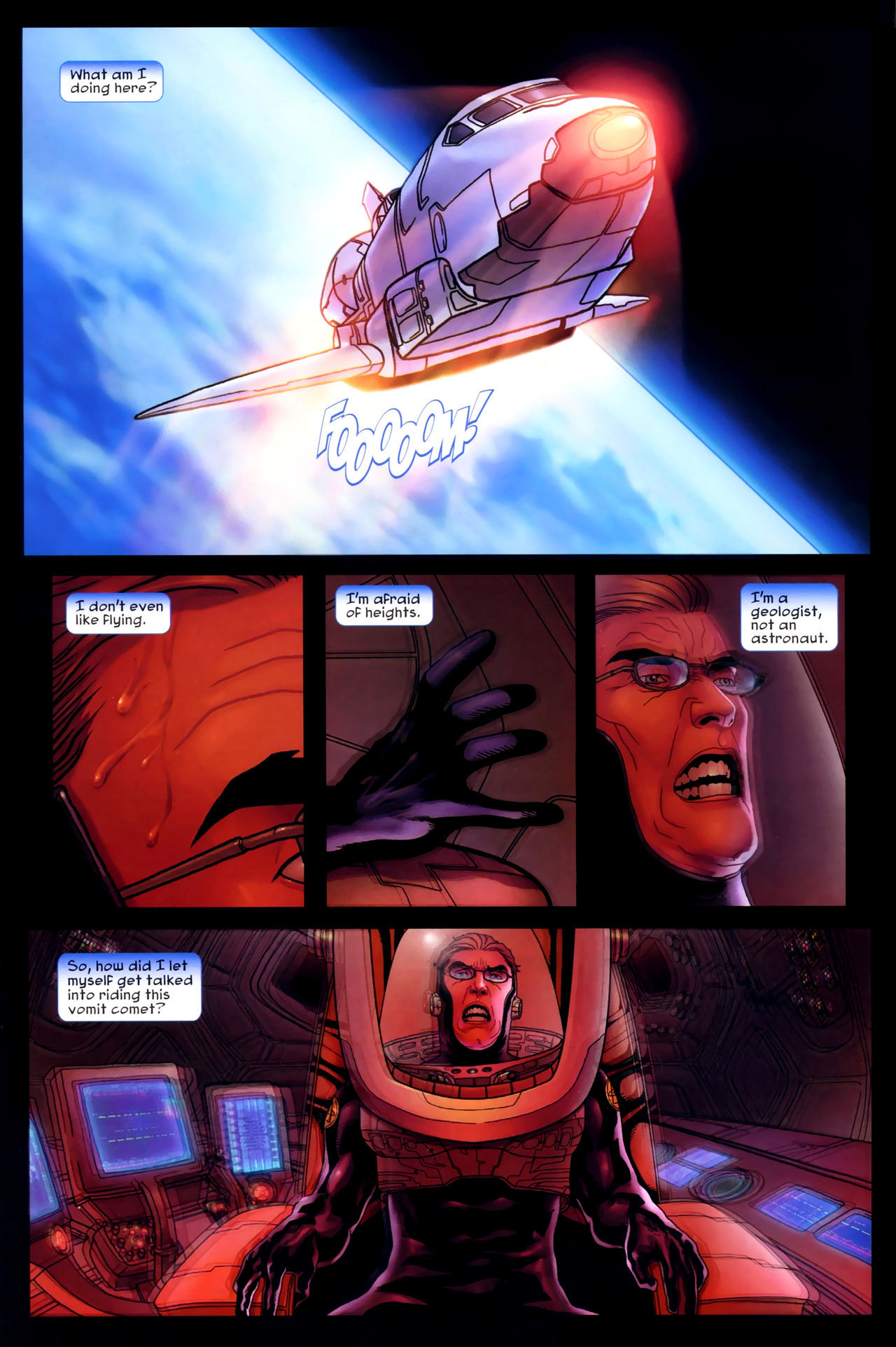 Read online Zero-G comic -  Issue #1 - 4