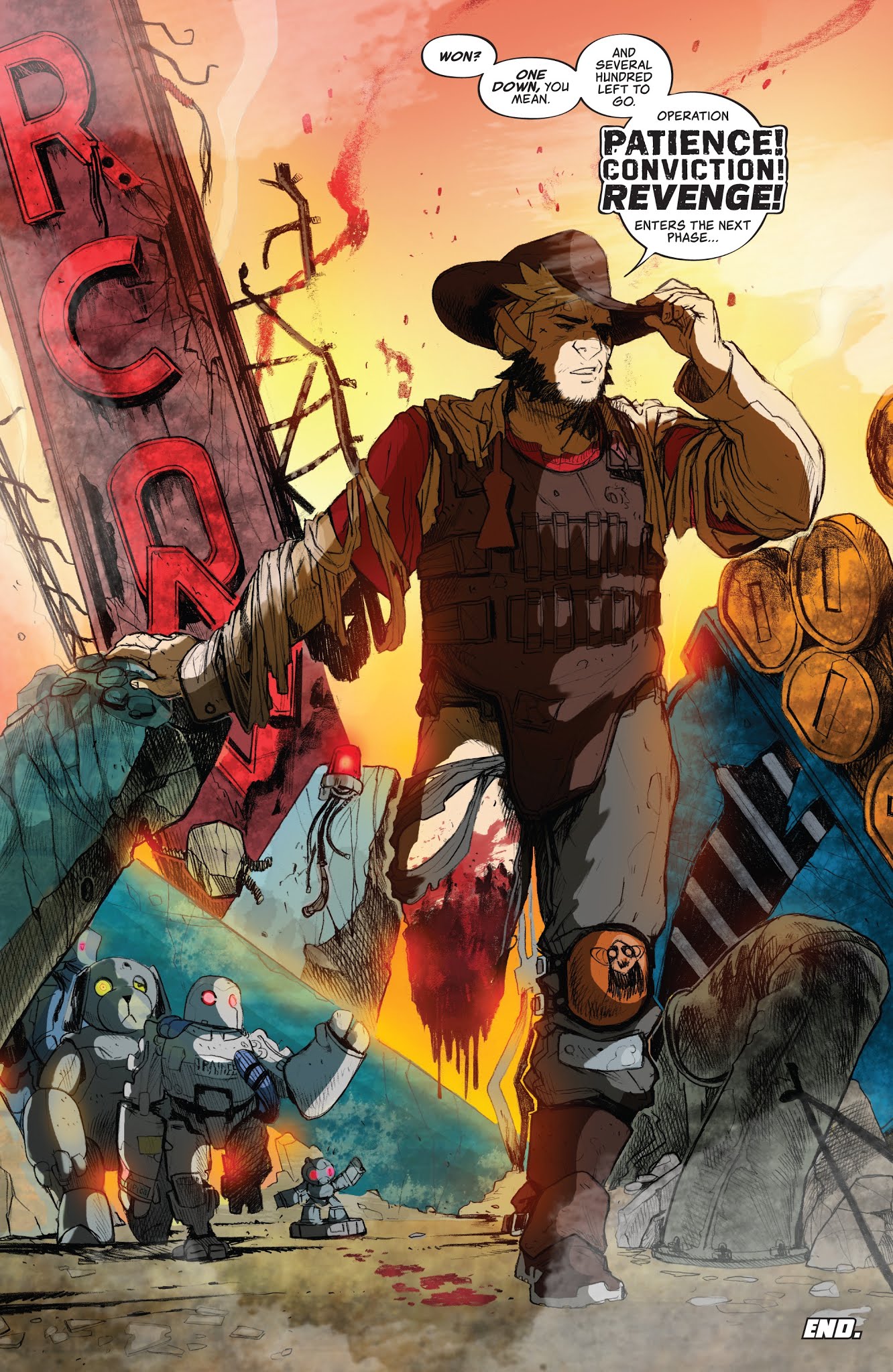 Read online Patience! Conviction! Revenge! comic -  Issue #5 - 22