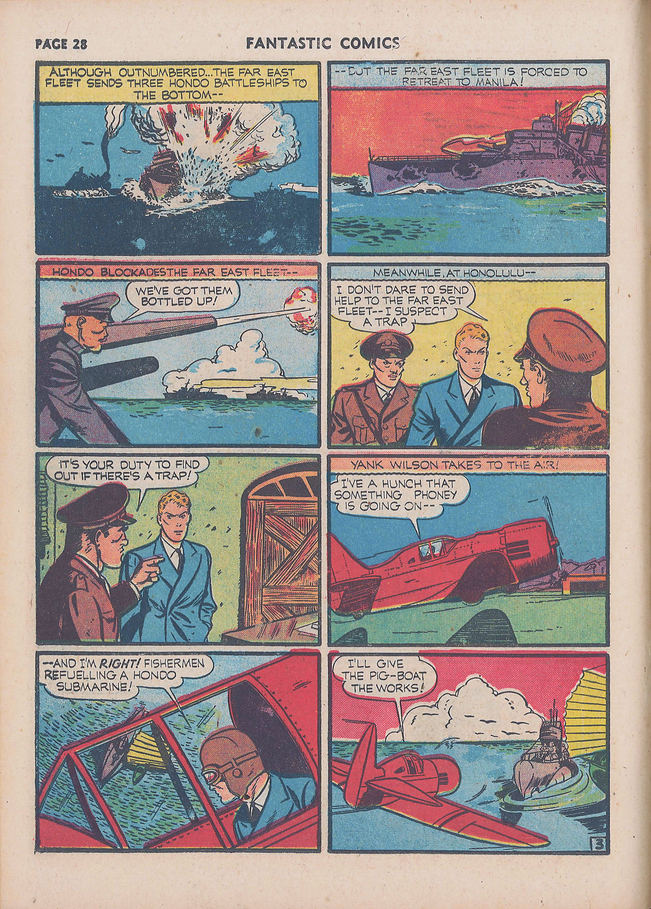 Read online Fantastic Comics comic -  Issue #16 - 30