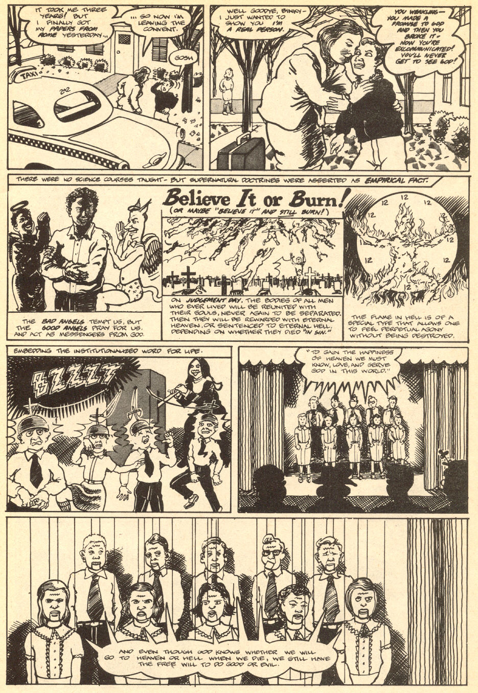 Read online Binky Brown Meets the Holy Virgin Mary comic -  Issue # Full - 12