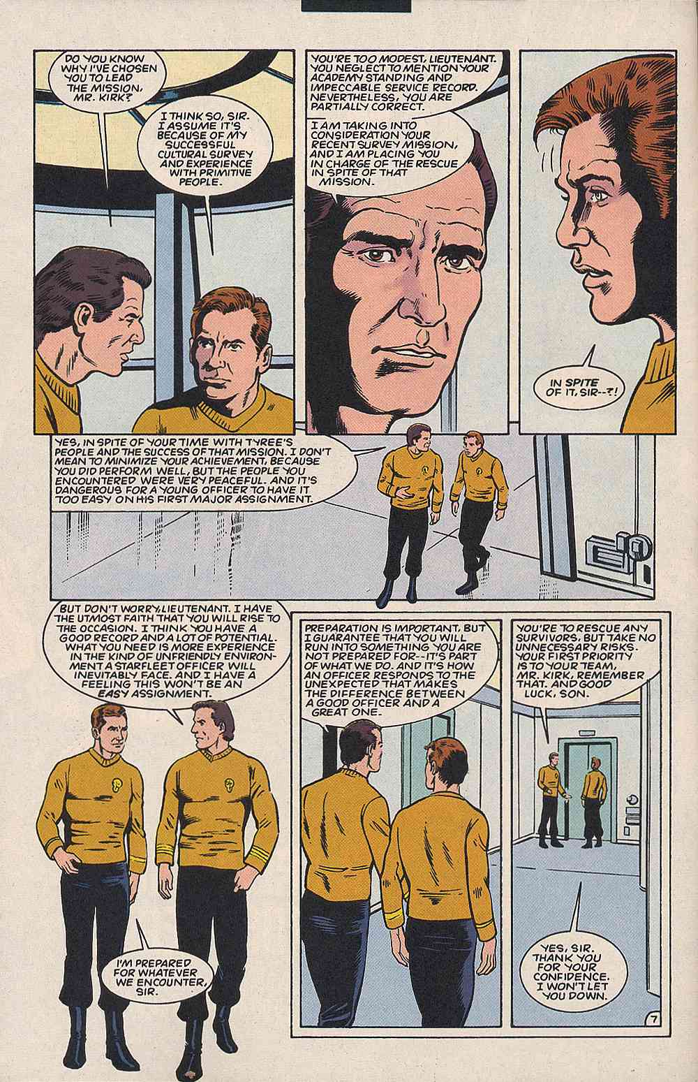 Read online Star Trek (1989) comic -  Issue #64 - 10