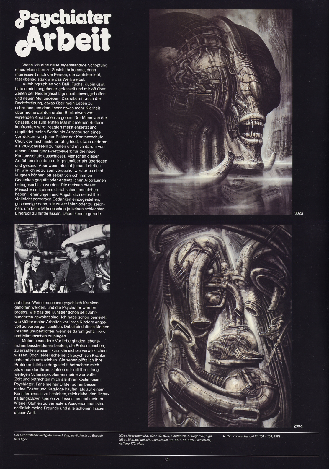 Read online H.R.Giger's Necronomicon comic -  Issue # TPB - 40