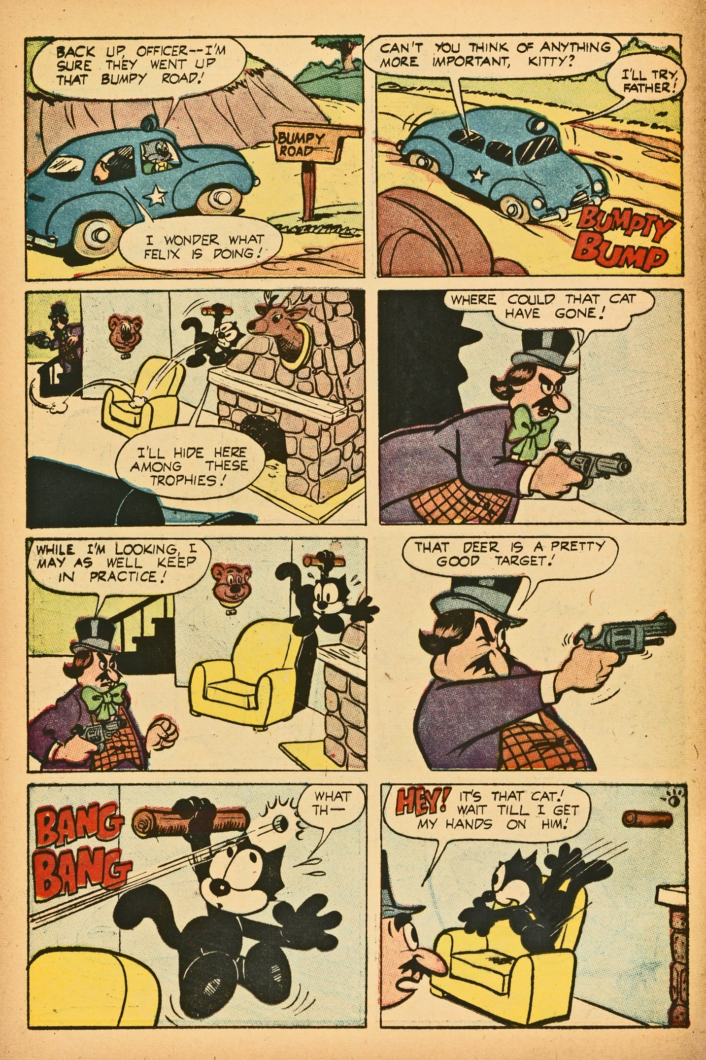 Read online Felix the Cat (1951) comic -  Issue #54 - 12