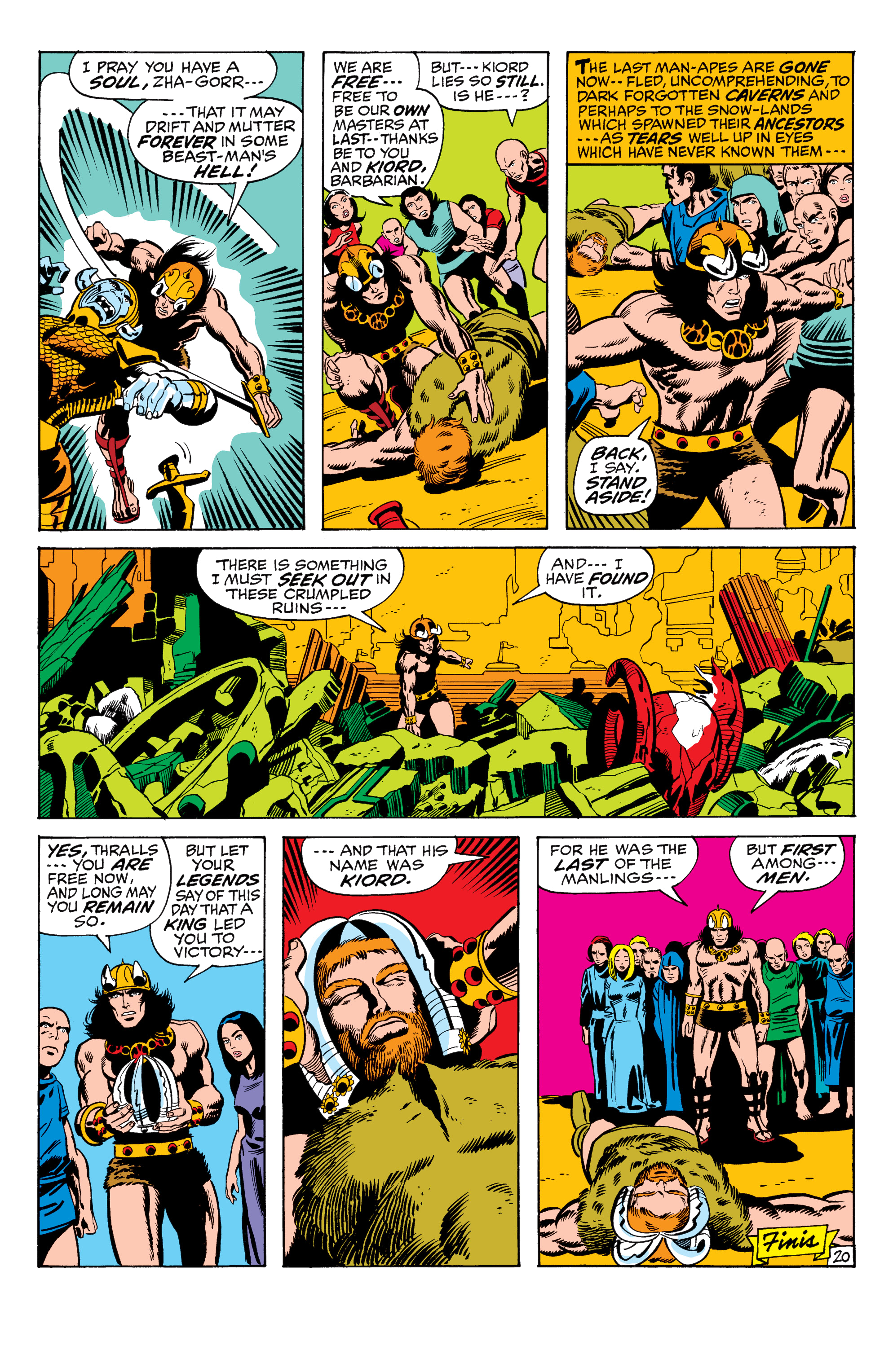 Read online Conan The Barbarian Epic Collection: The Original Marvel Years - The Coming Of Conan comic -  Issue # TPB (Part 1) - 52