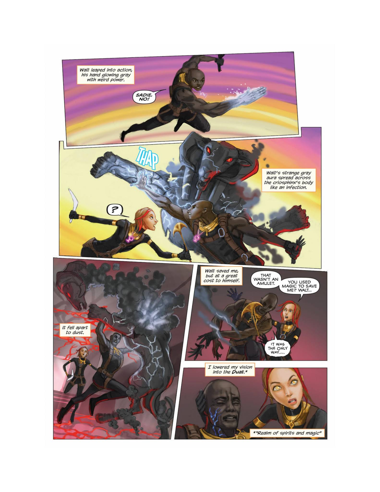 Read online The Kane Chronicles comic -  Issue # TPB 3 (Part 1) - 16