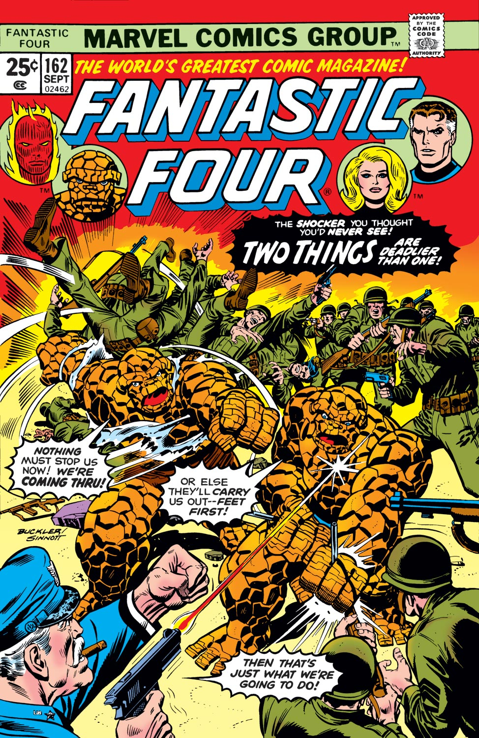 Read online Fantastic Four (1961) comic -  Issue #162 - 1