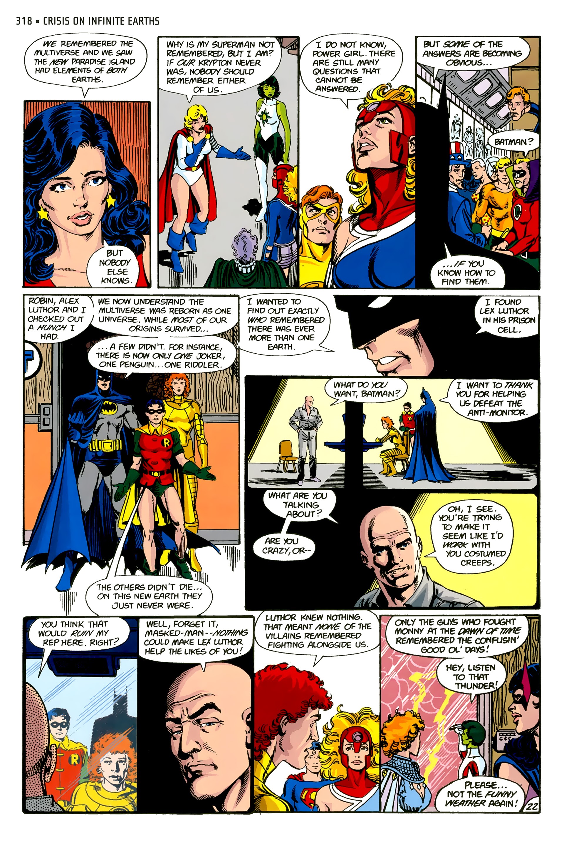 Read online Crisis on Infinite Earths (1985) comic -  Issue # _Absolute Edition 1 (Part 4) - 12