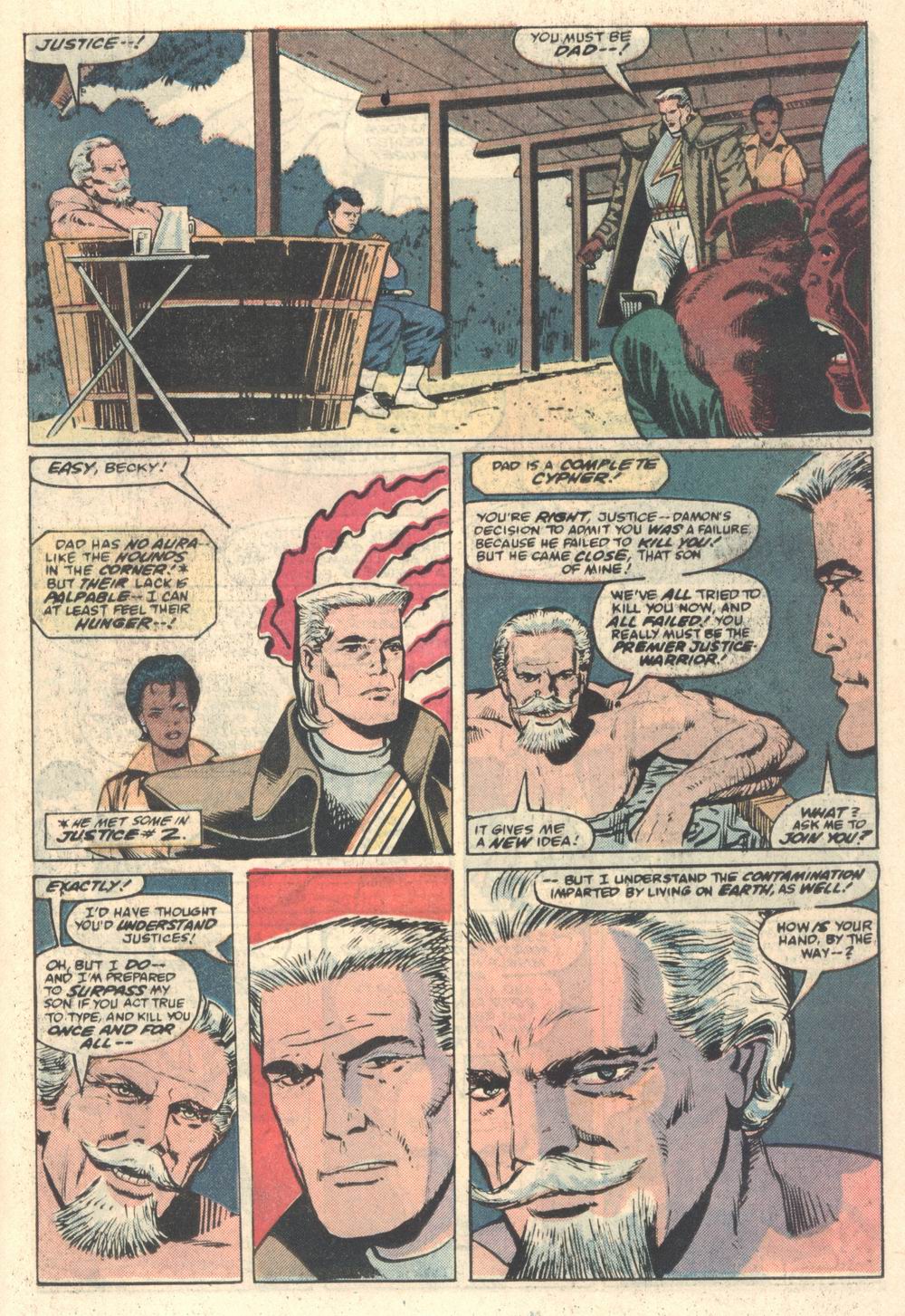 Read online Justice (1986) comic -  Issue #5 - 14