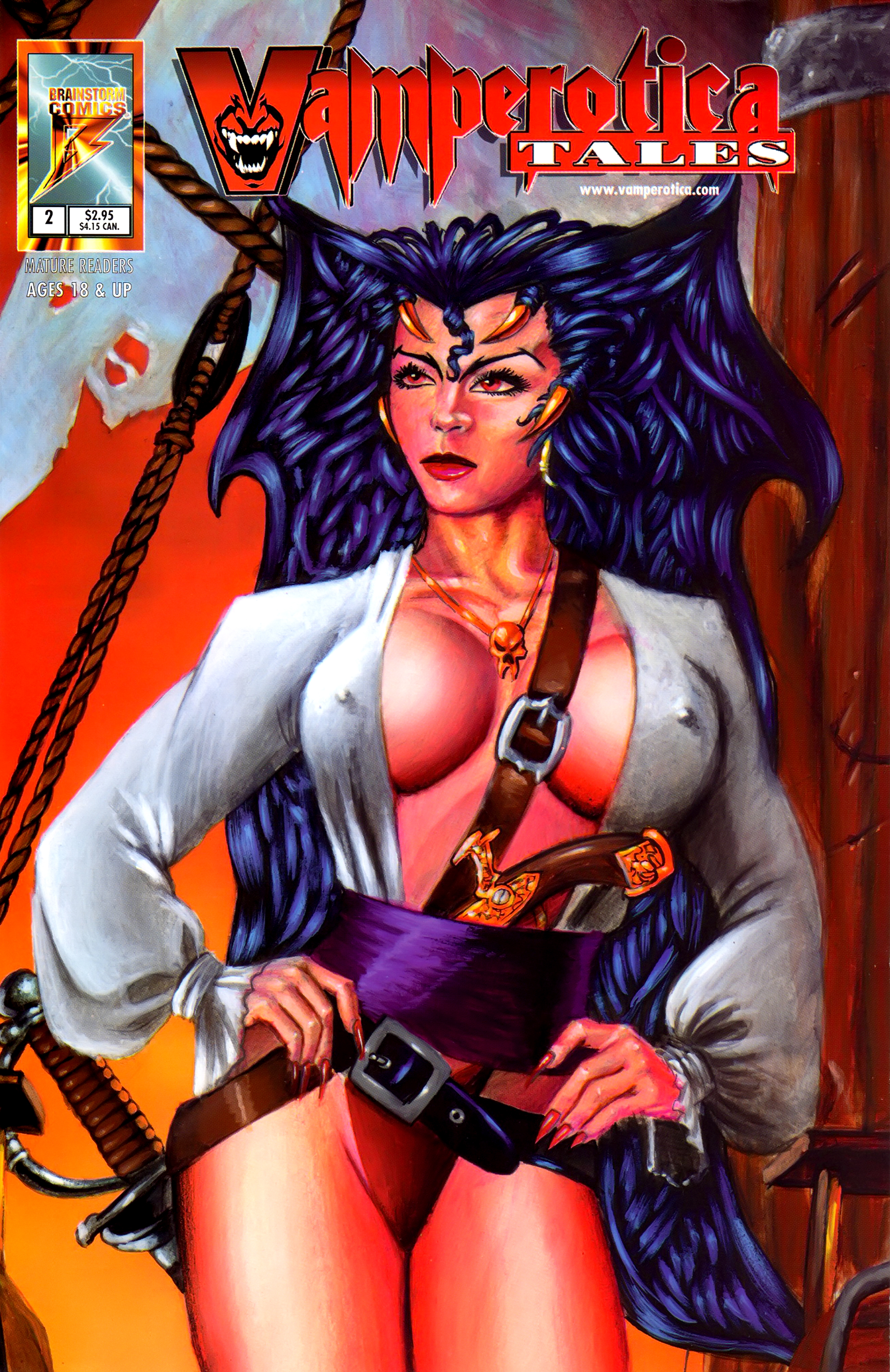 Read online Vamperotica Tales comic -  Issue #2 - 1