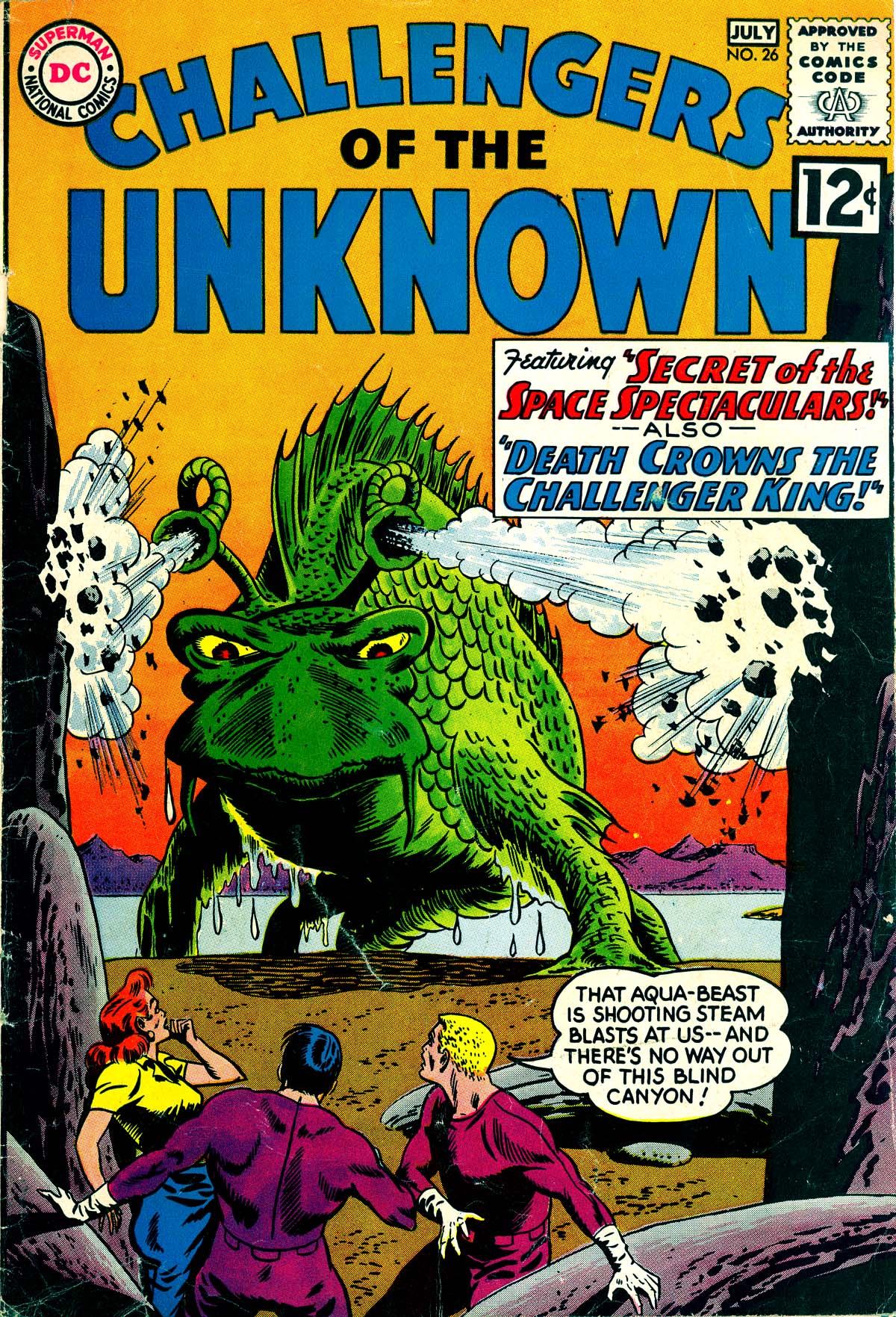 Challengers of the Unknown (1958) Issue #26 #26 - English 1