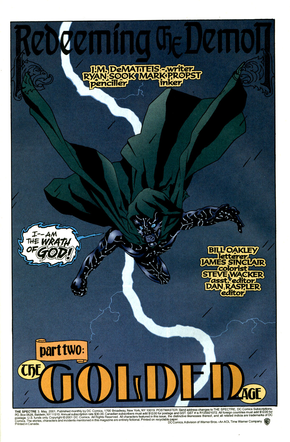 Read online The Spectre (2001) comic -  Issue #3 - 3