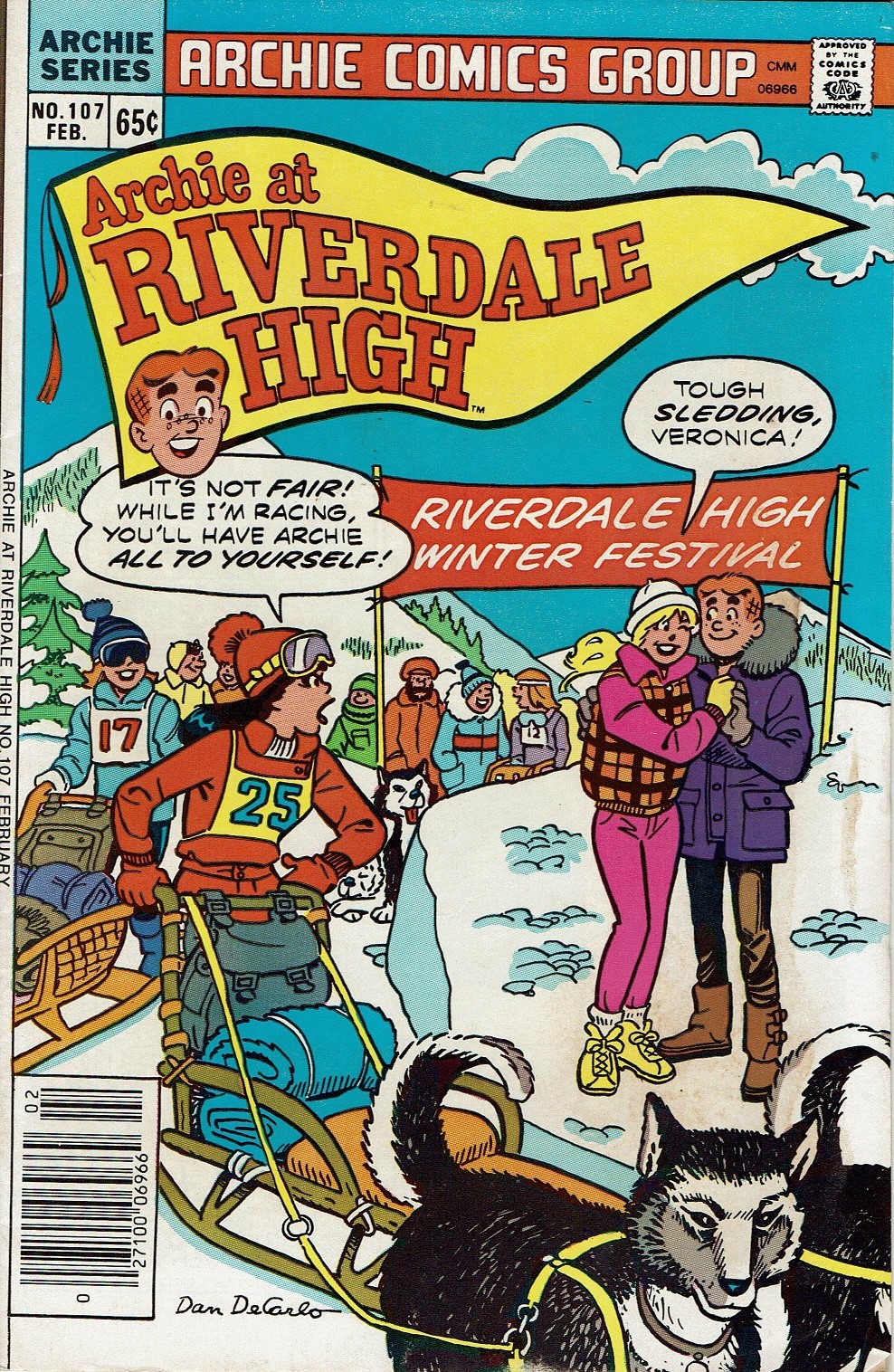 Read online Archie at Riverdale High (1972) comic -  Issue #107 - 1
