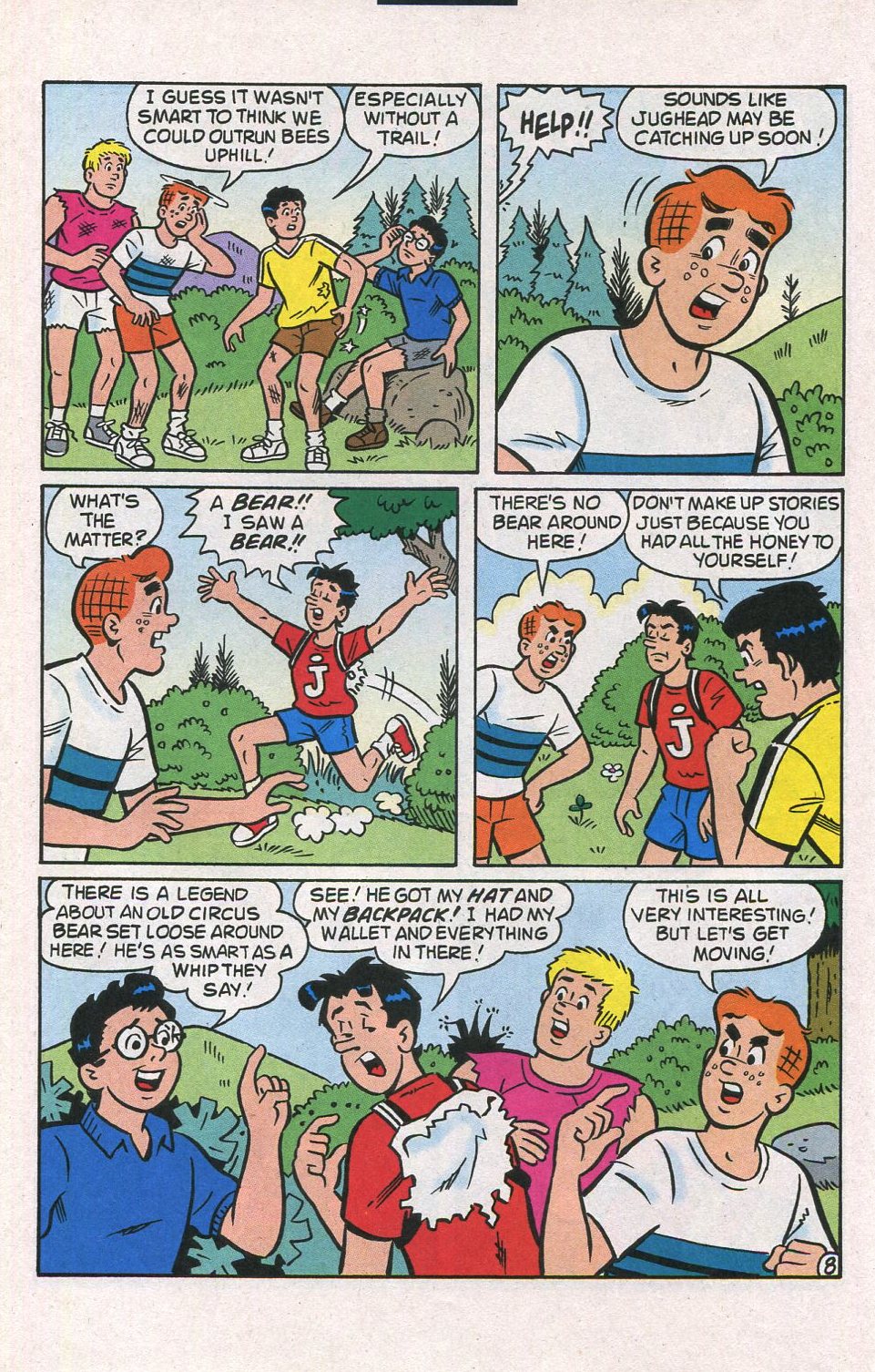Read online Archie's Vacation Special comic -  Issue #6 - 12