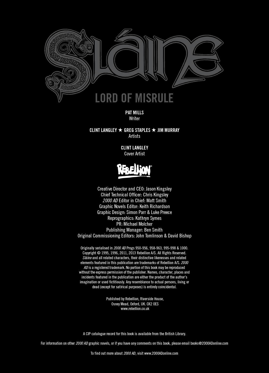 Read online Sláine comic -  Issue # TPB 6 - 3