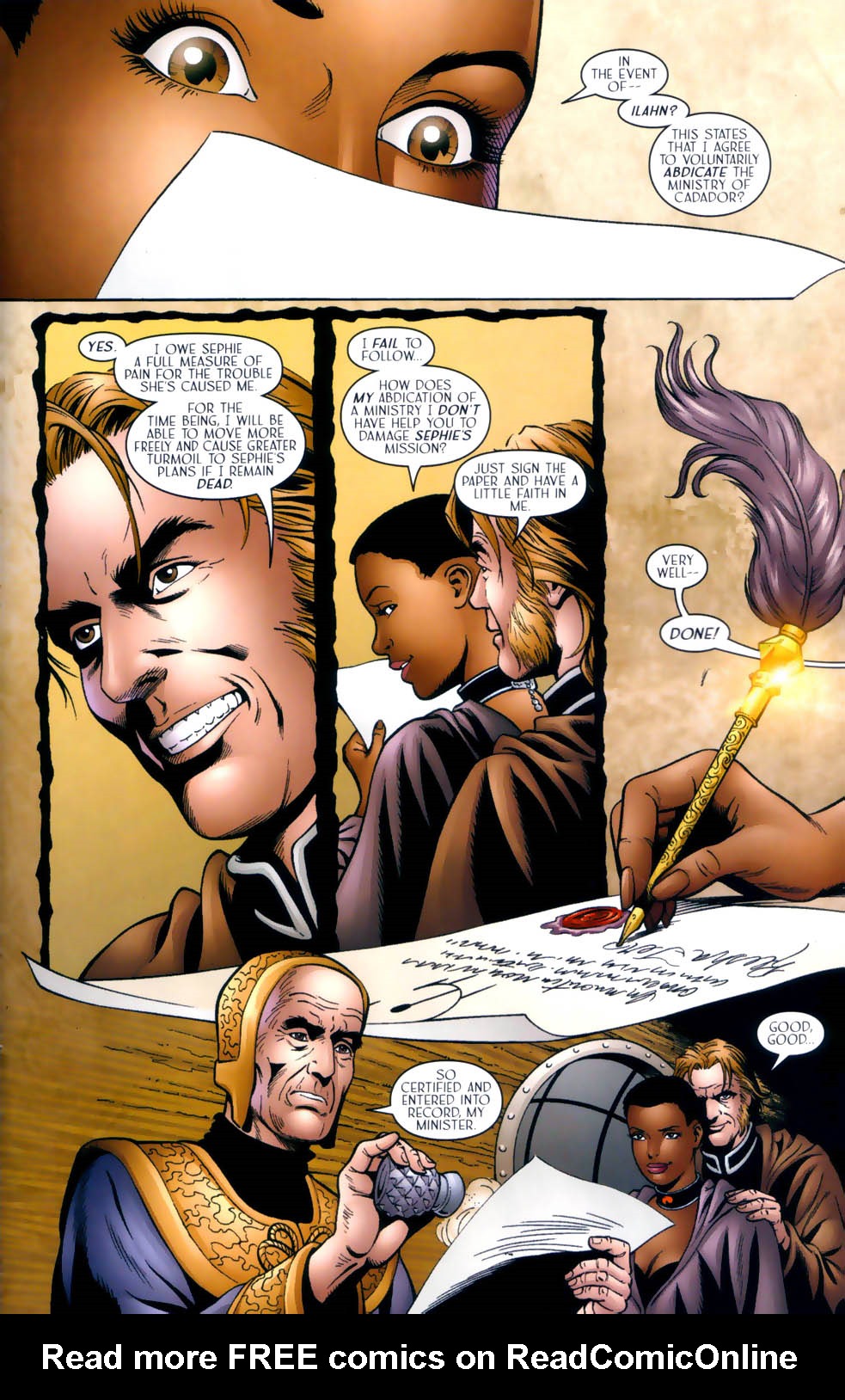 Read online Meridian comic -  Issue #31 - 8