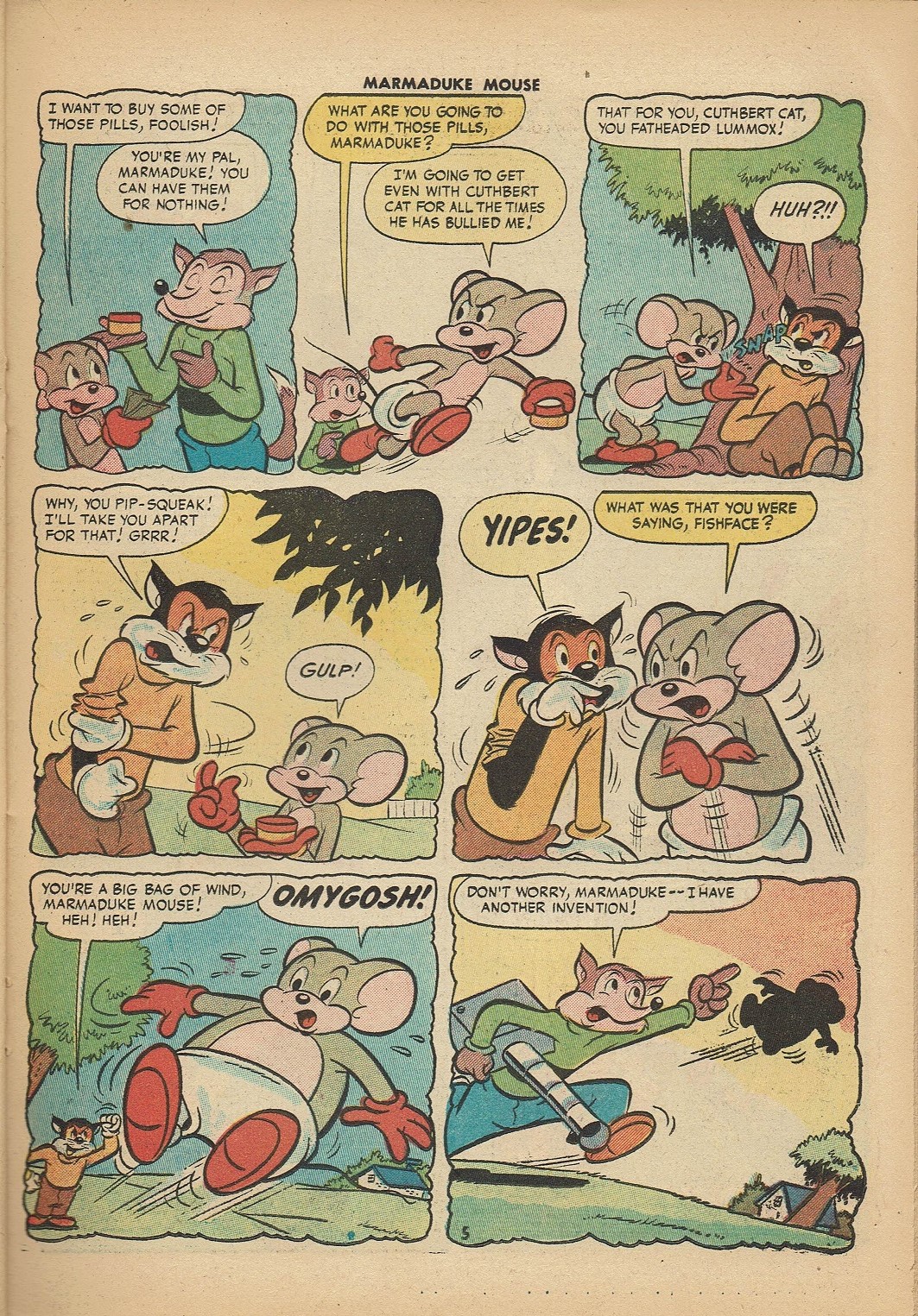 Read online Marmaduke Mouse comic -  Issue #58 - 23