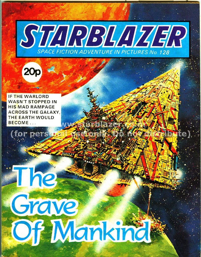 Read online Starblazer comic -  Issue #128 - 2