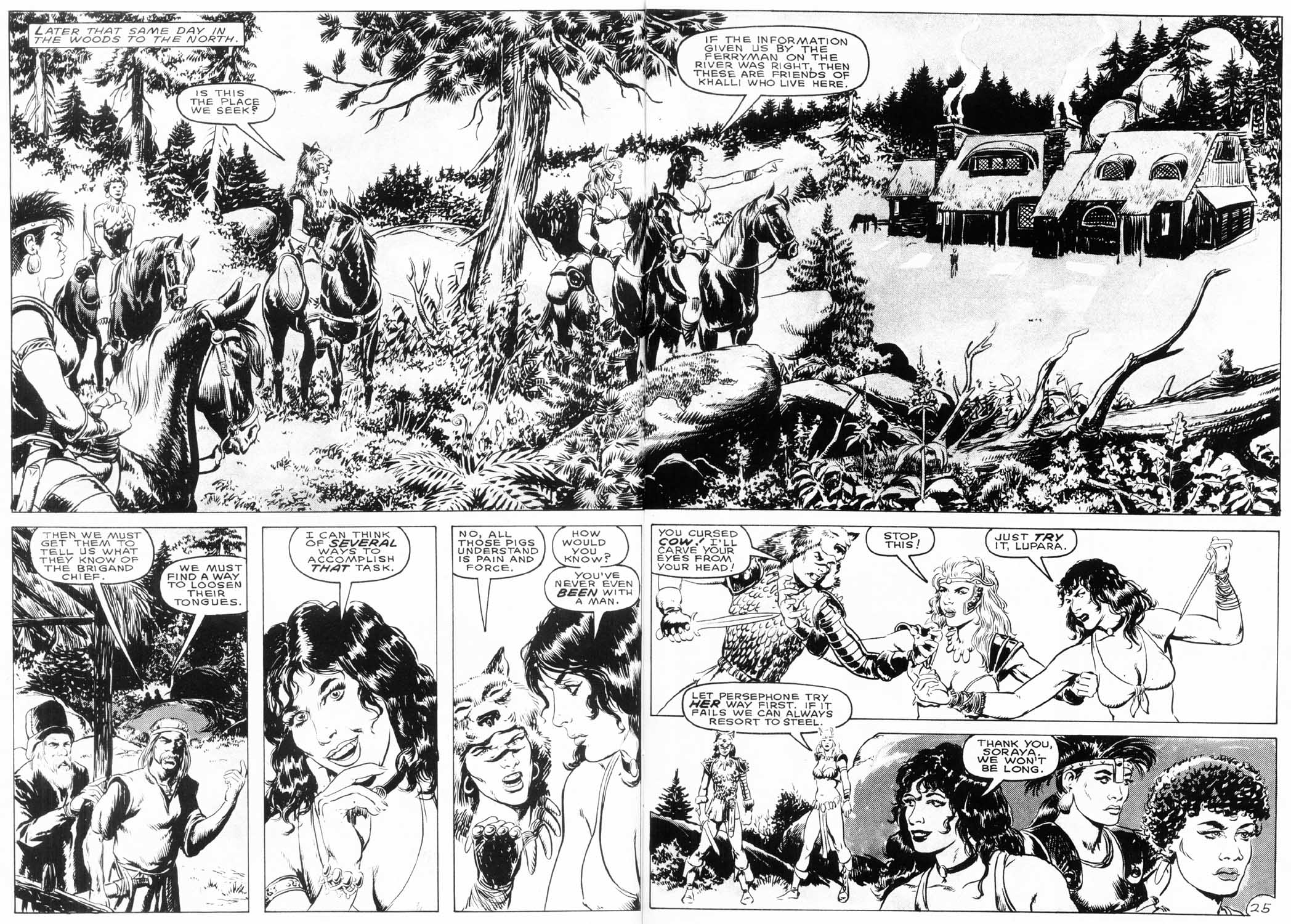 Read online The Savage Sword Of Conan comic -  Issue #154 - 27