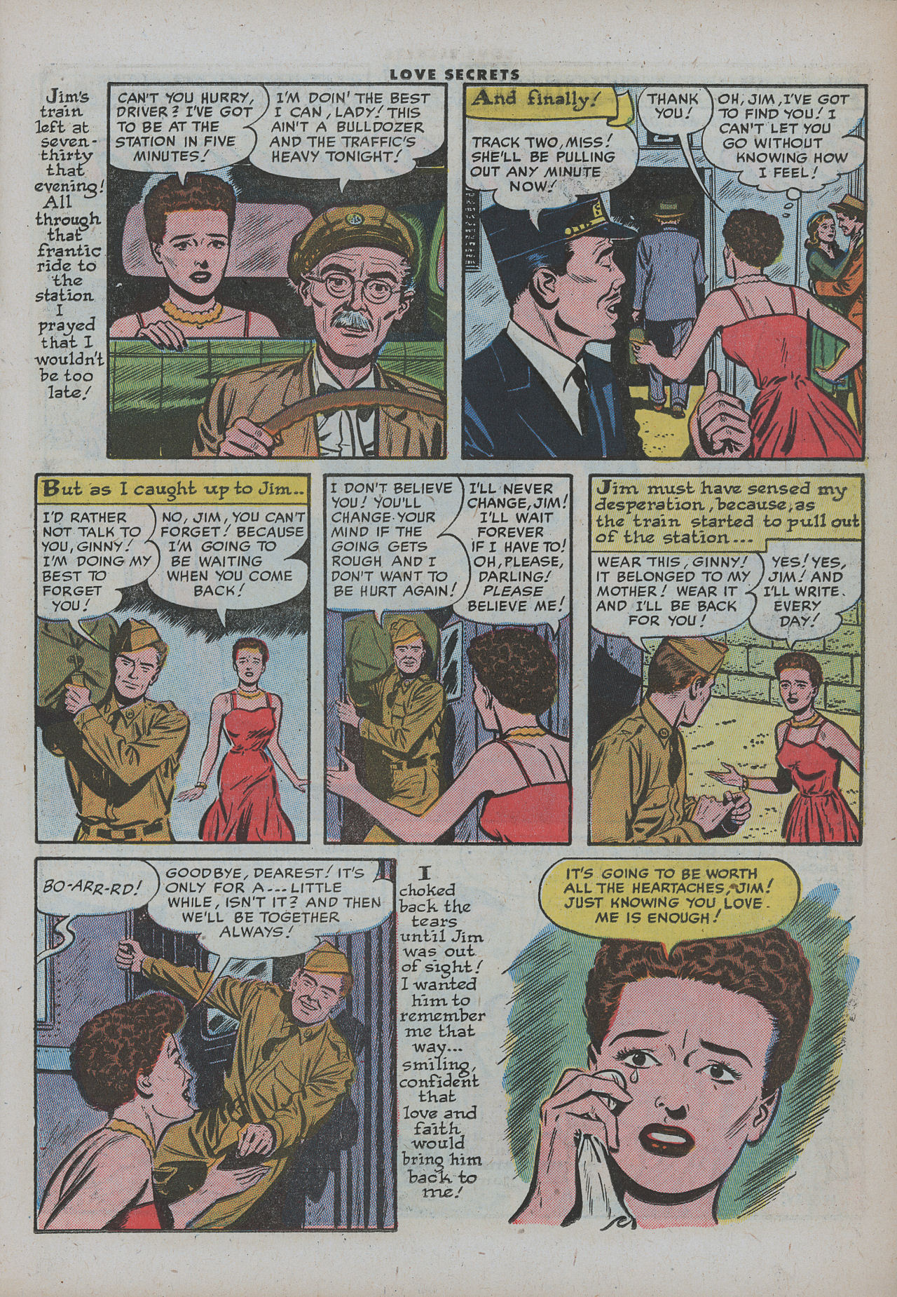 Read online Love Secrets (1953) comic -  Issue #50 - 11
