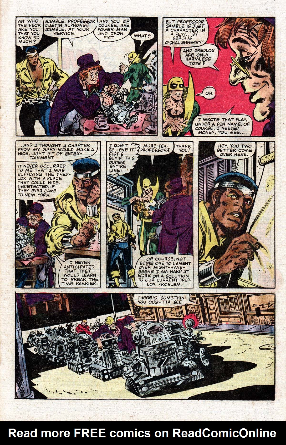 Read online Power Man and Iron Fist (1978) comic -  Issue #79 - 18