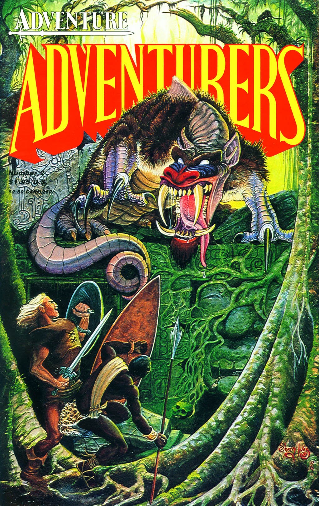 Read online Adventurers (1988) comic -  Issue #2 - 1