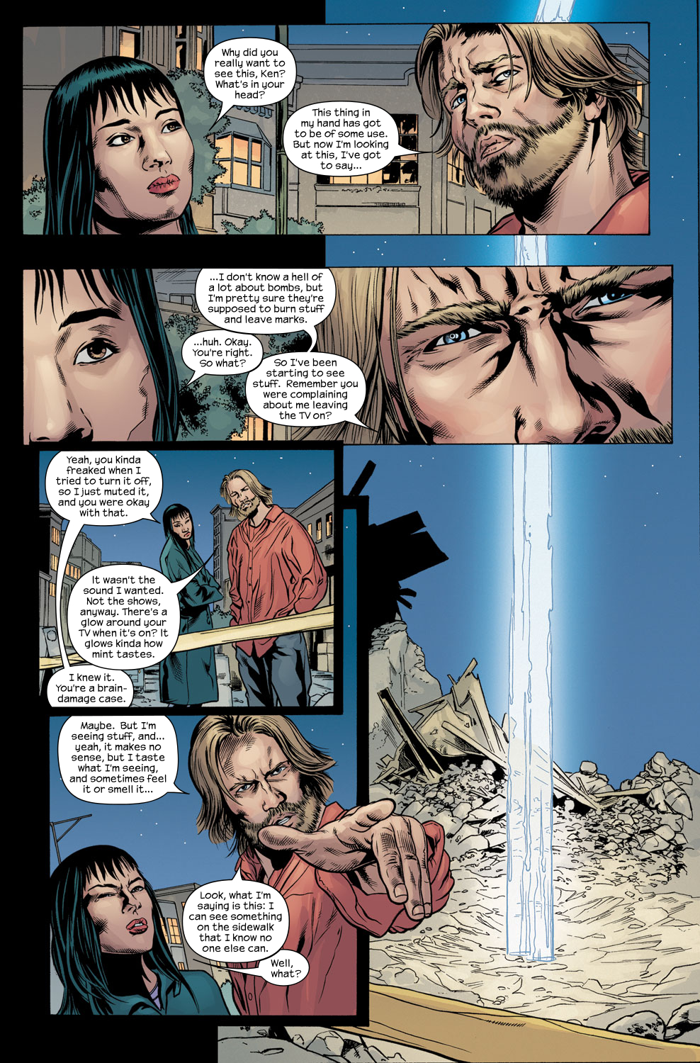 Read online Newuniversal: Shockfront comic -  Issue #1 - 20