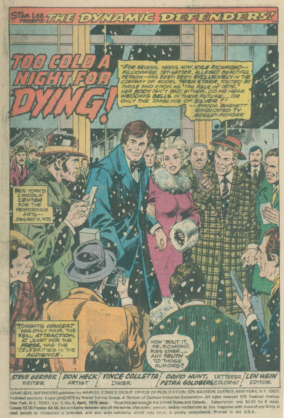 Read online Giant-Size Defenders comic -  Issue #4 - 2
