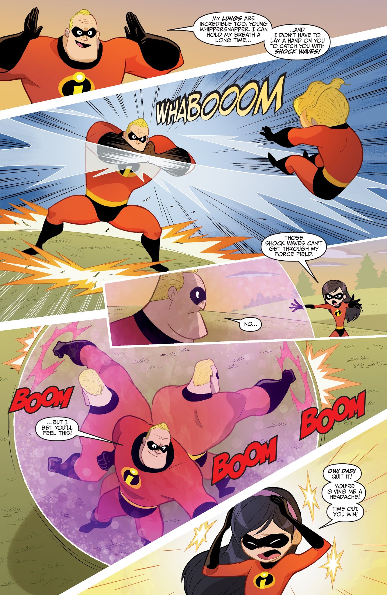 Read online Disney / Pixar The Incredibles 2: Crisis In Mid-Life! & Other Stories comic -  Issue #2 - 4
