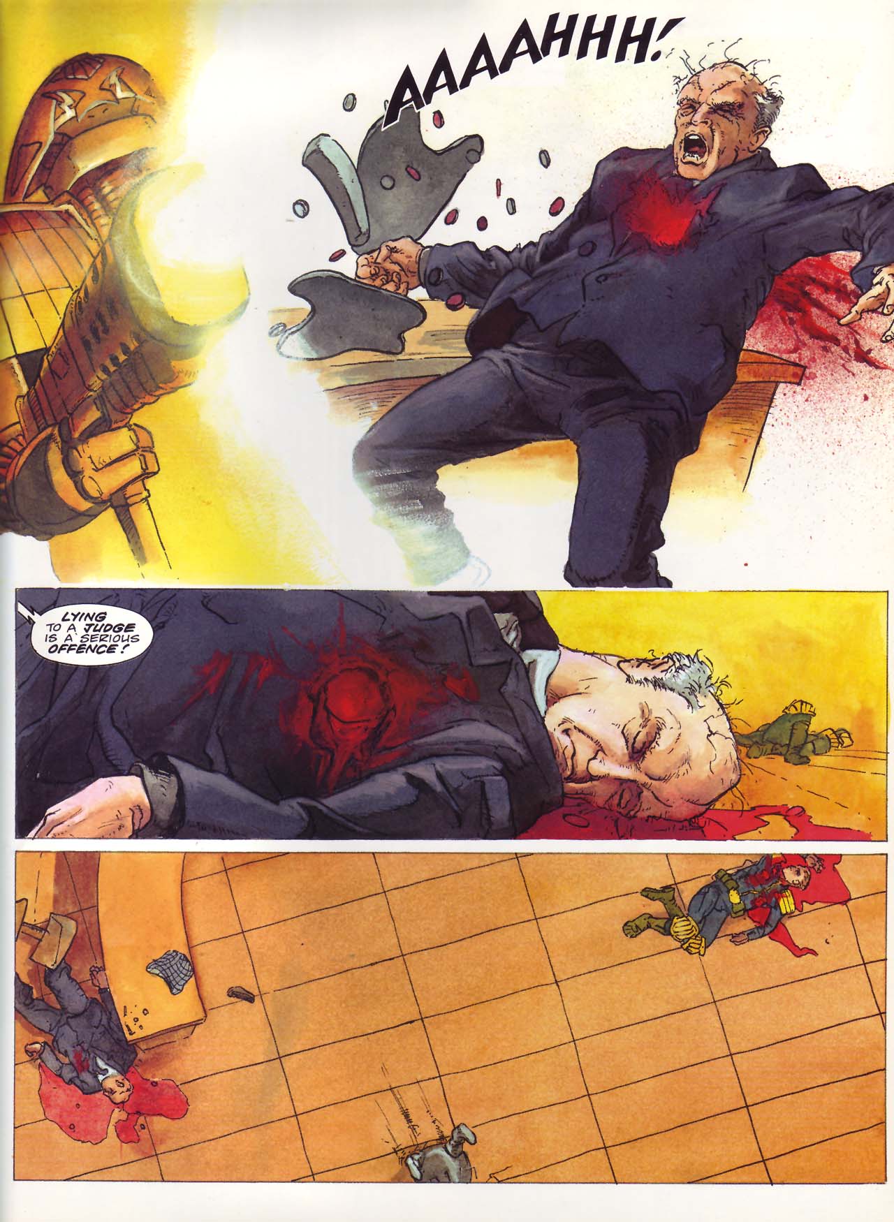 Read online Judge Dredd: Mechanismo comic -  Issue # TPB - 76