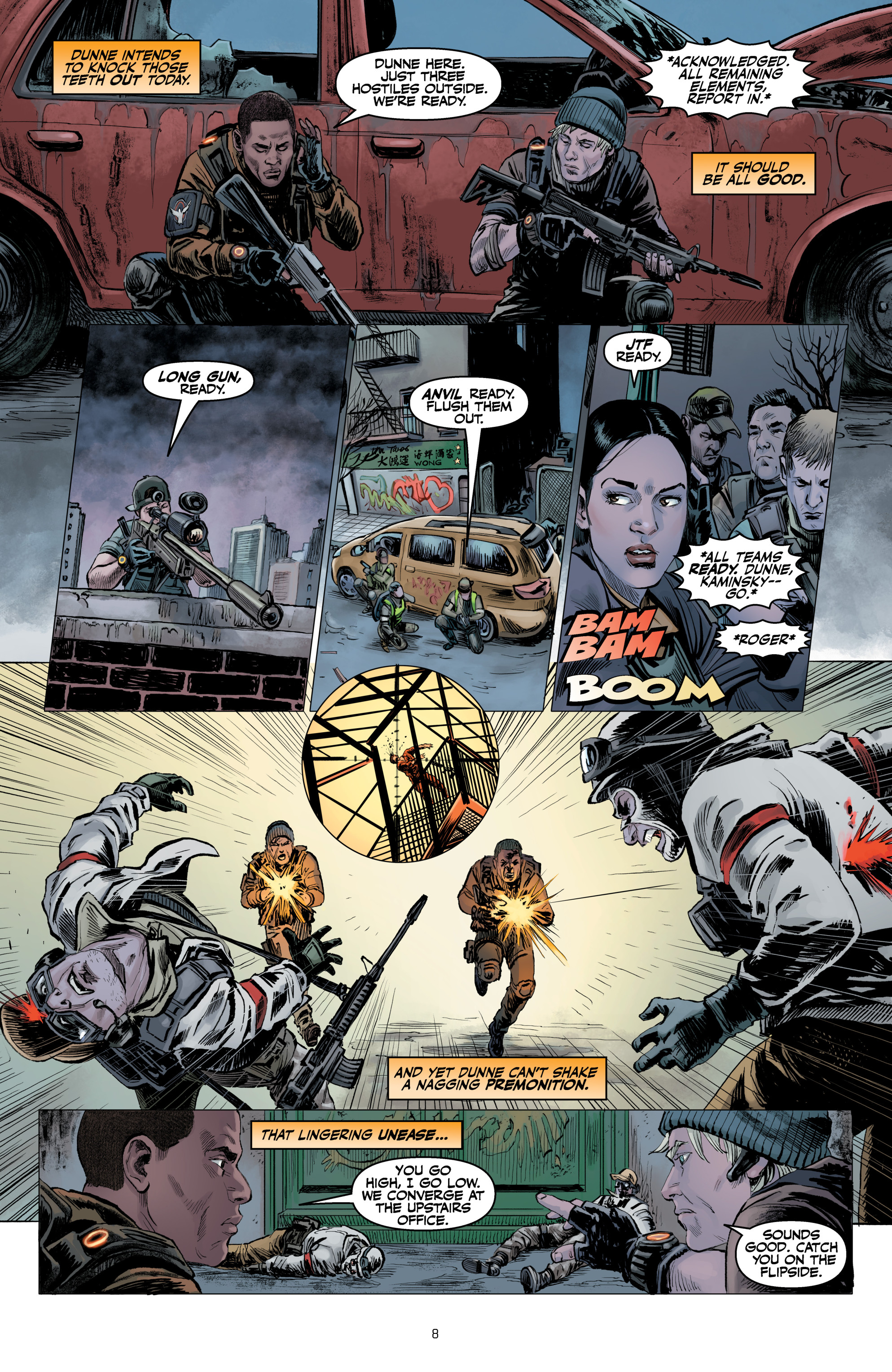 Read online Tom Clancy's The Division: Extremis Malis comic -  Issue # _TPB - 9