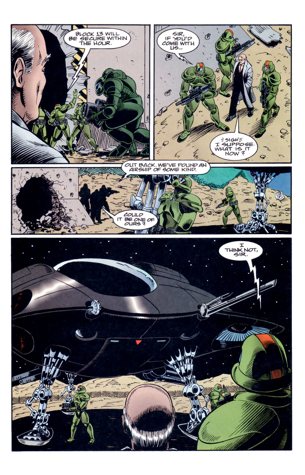 Read online Division 13 comic -  Issue #1 - 13