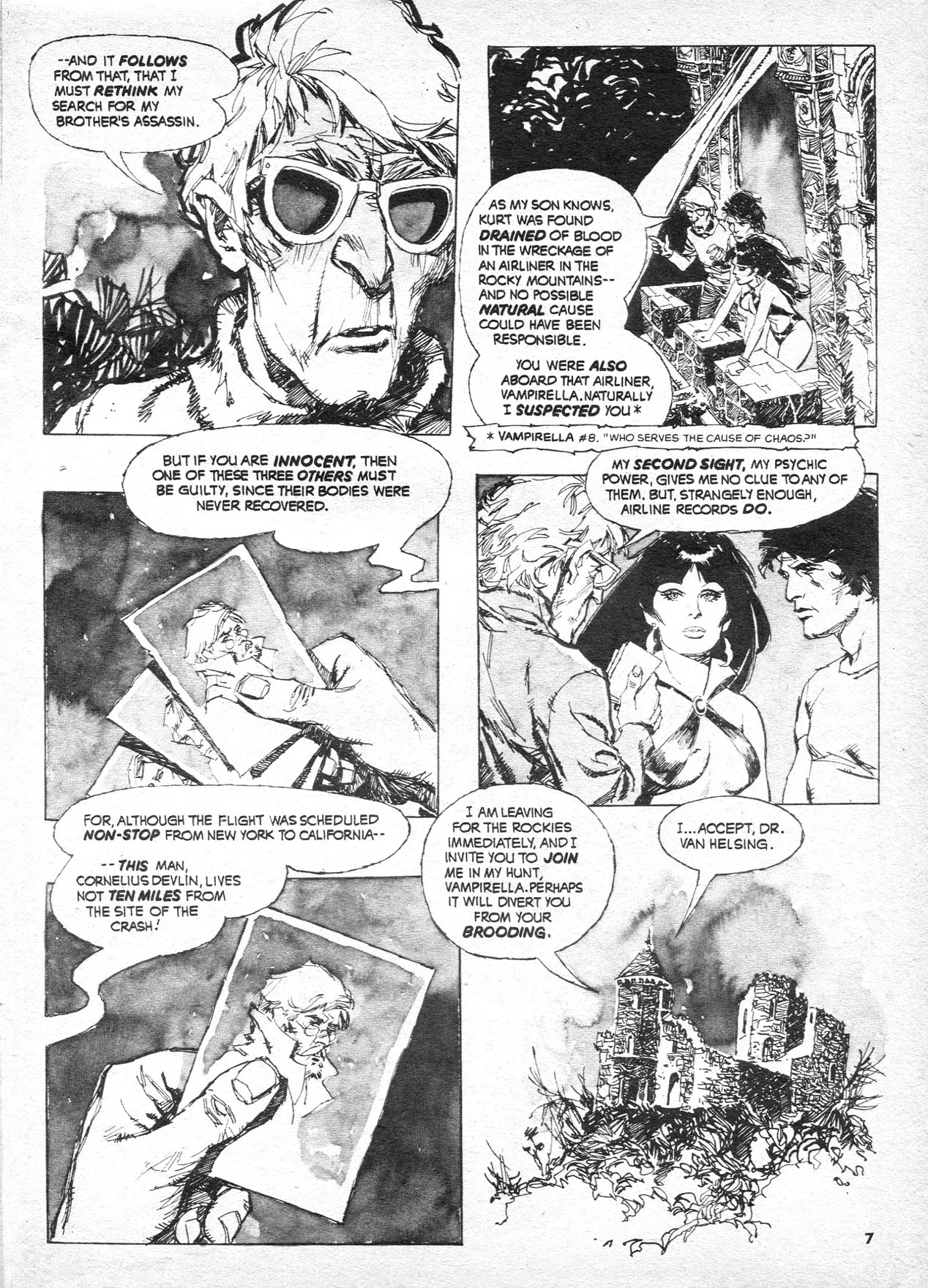 Read online Vampirella (1969) comic -  Issue #74 - 7