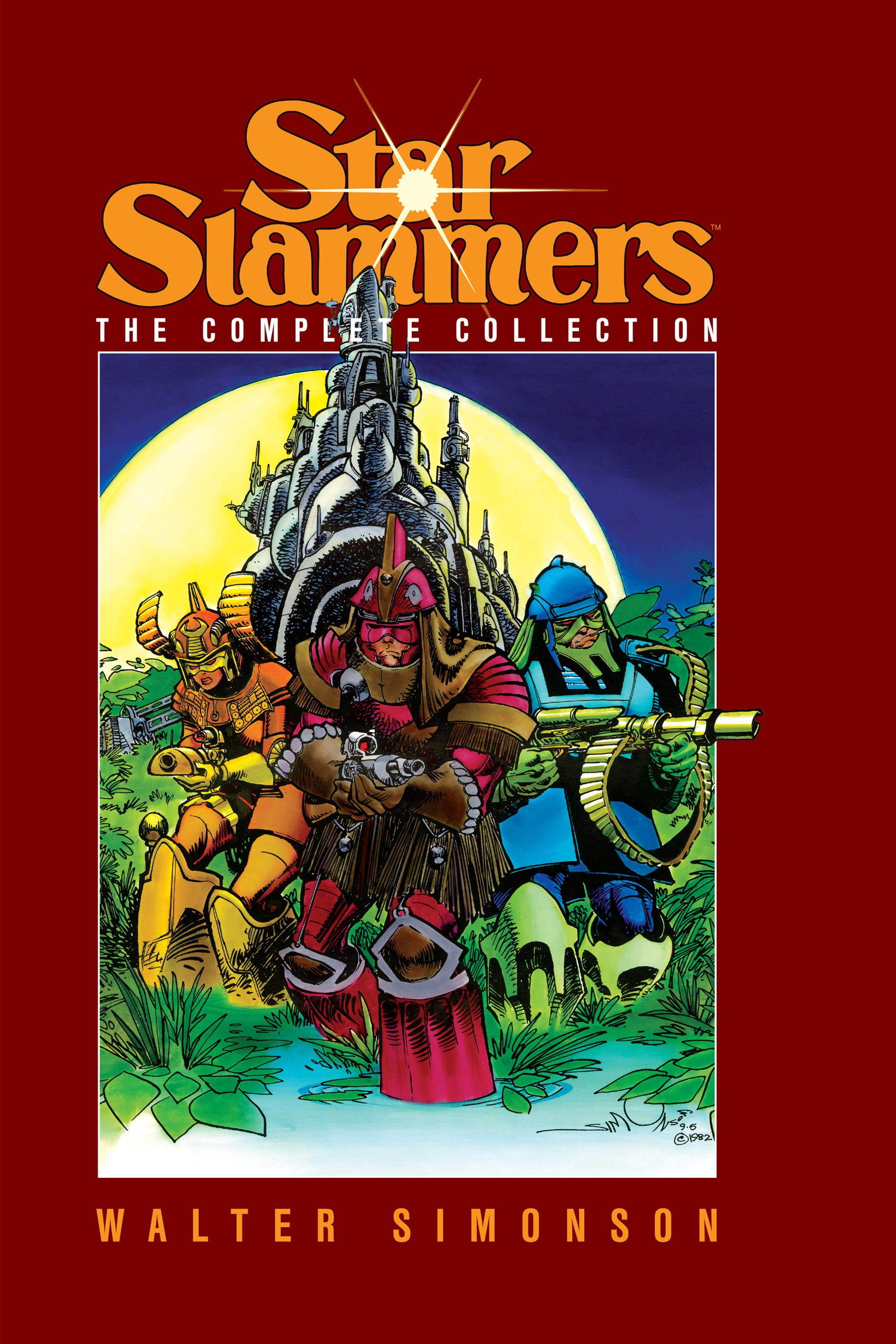 Read online Star Slammers, The Complete Collection comic -  Issue # TPB - 1