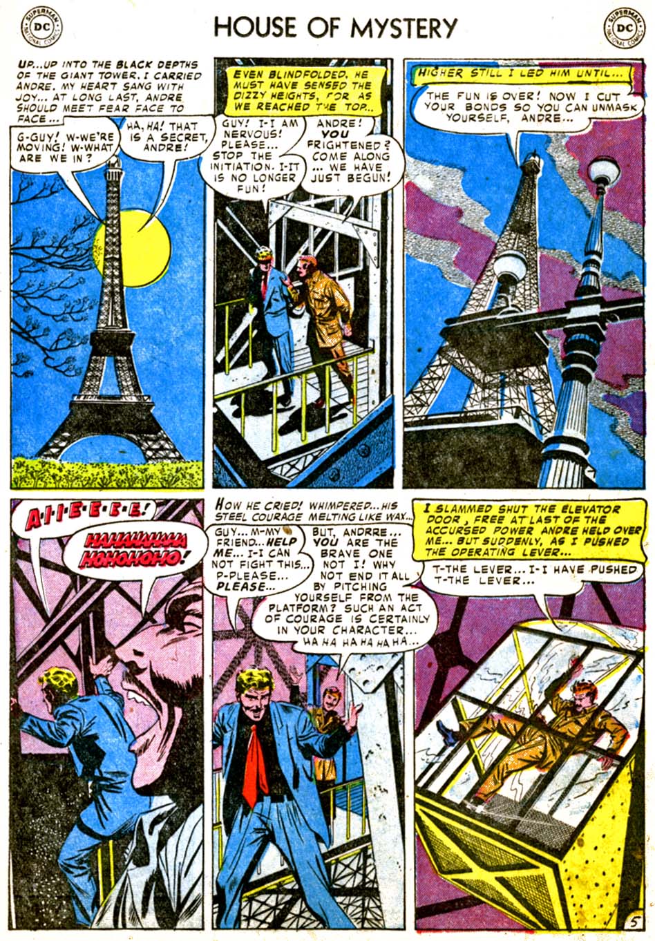 Read online House of Mystery (1951) comic -  Issue #9 - 17