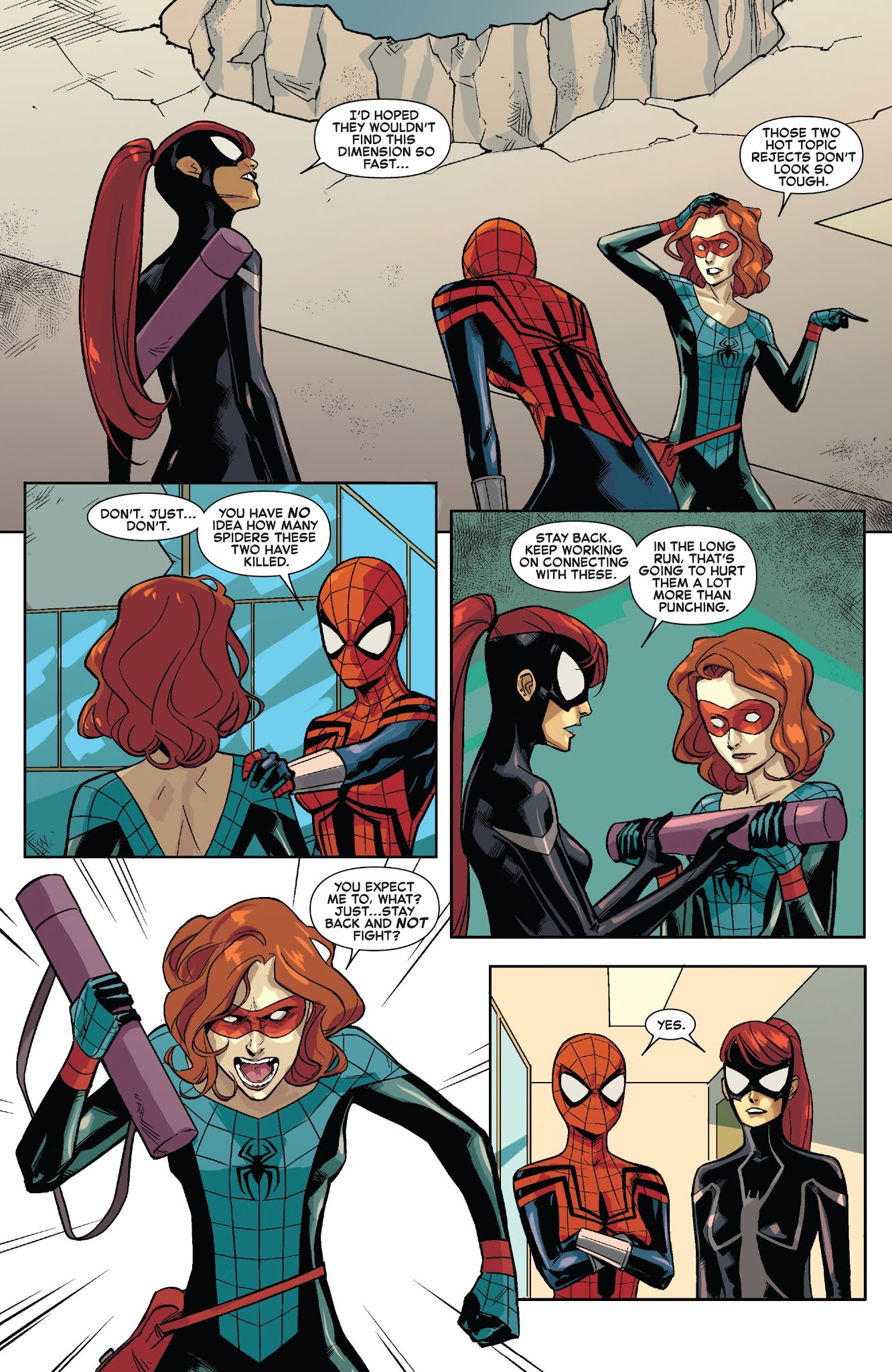Read online Spider-Girls comic -  Issue #3 - 5