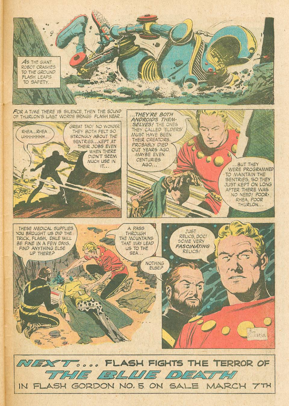 Read online Flash Gordon (1966) comic -  Issue #4 - 33