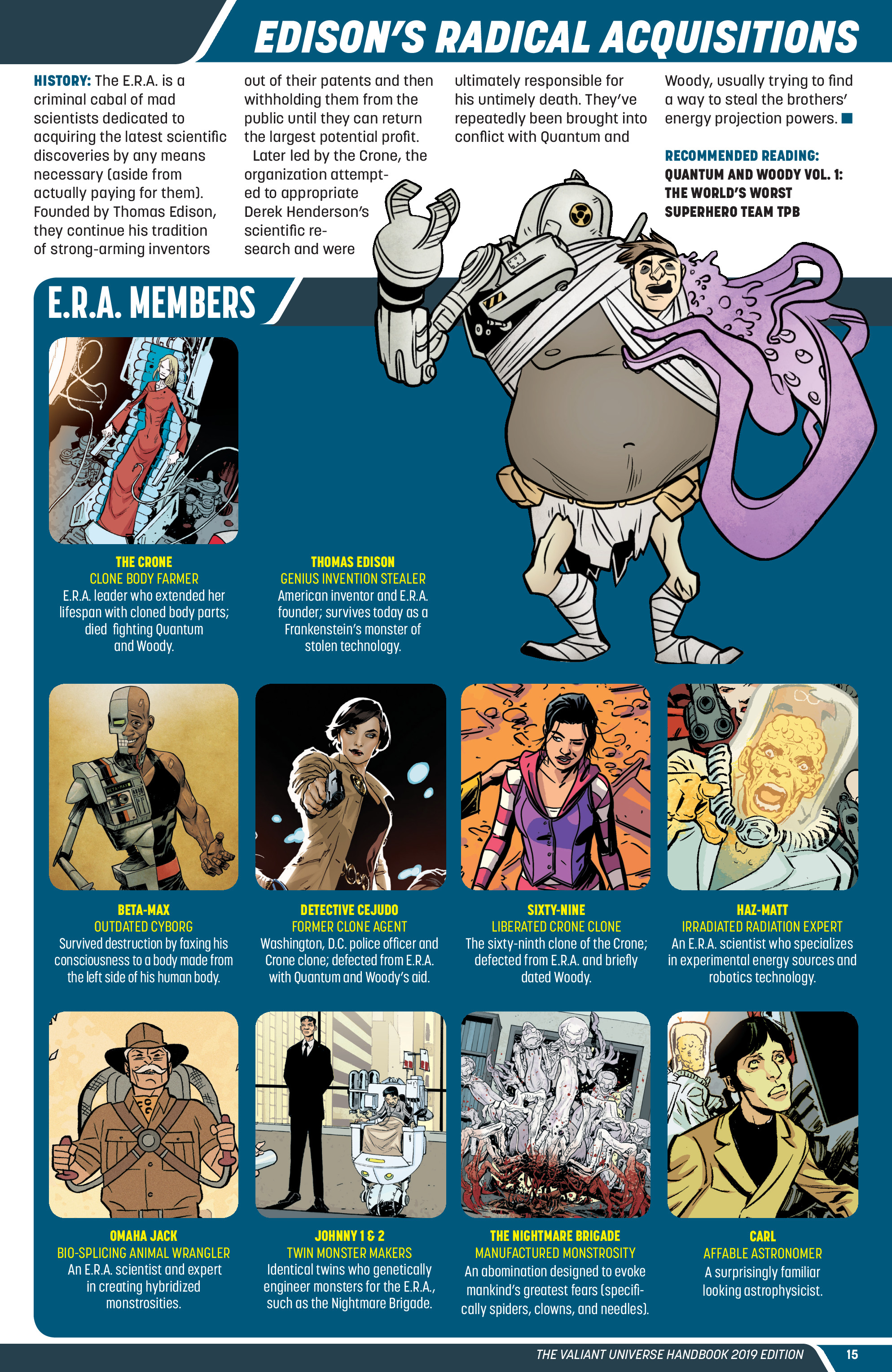 Read online Valiant Universe Handbook 2019 Edition comic -  Issue # Full - 17