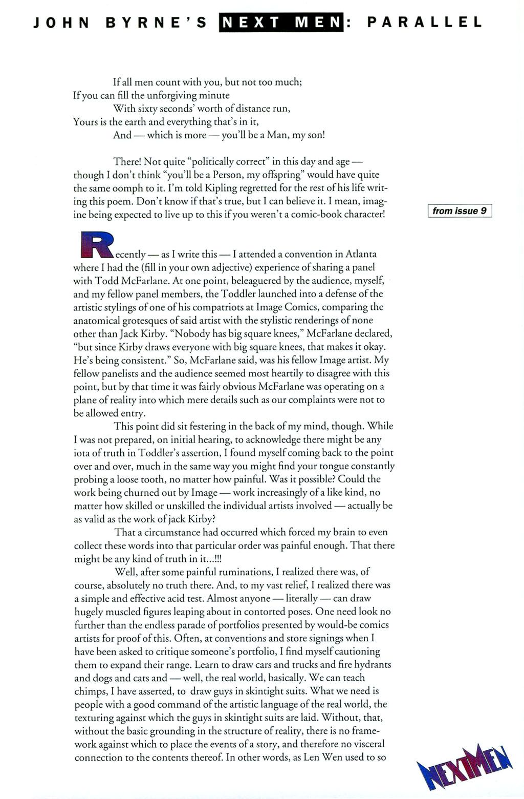 Read online John Byrne's Next Men (1992) comic -  Issue # TPB 2 - 140