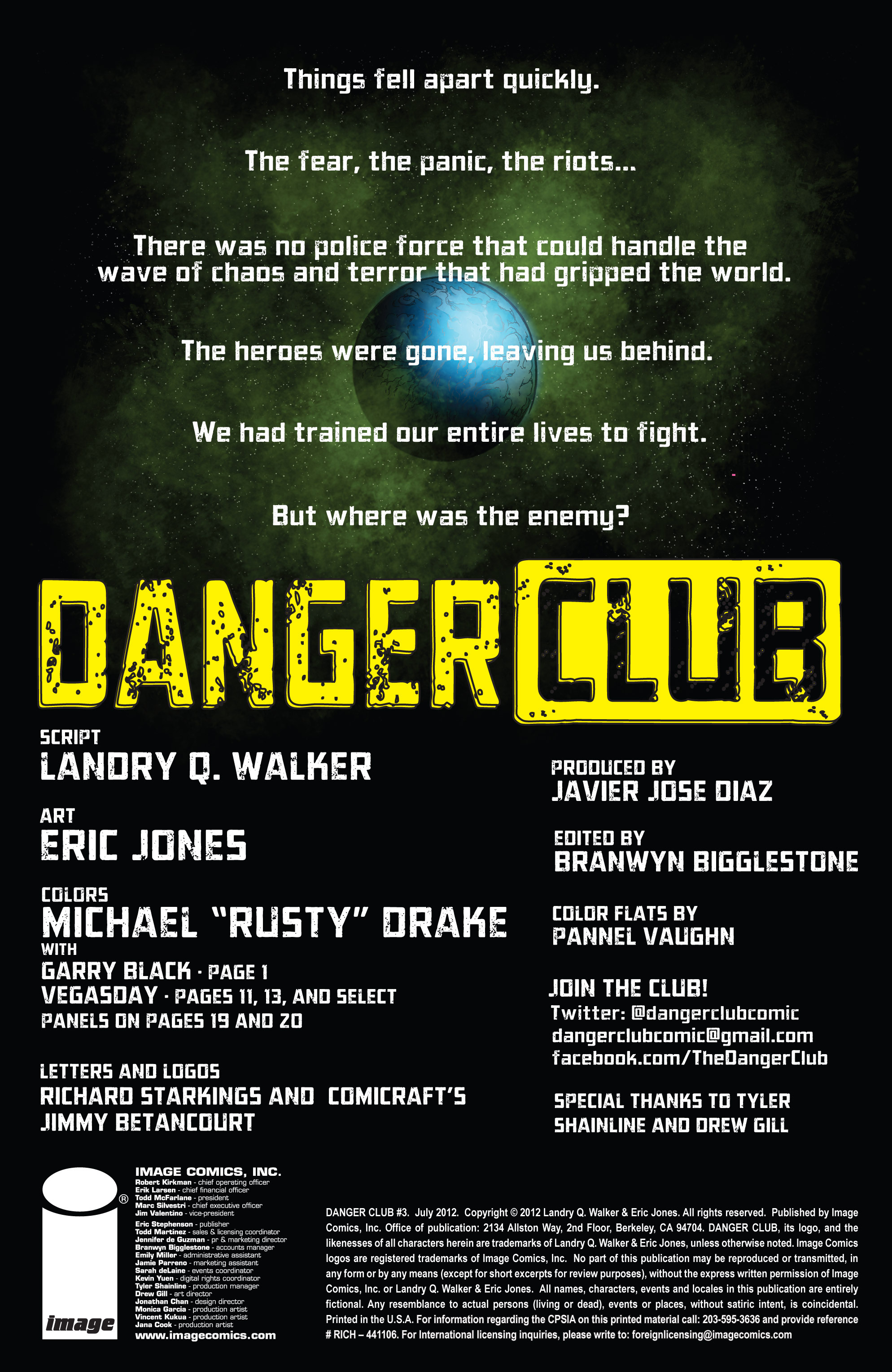 Read online Danger Club comic -  Issue #3 - 2