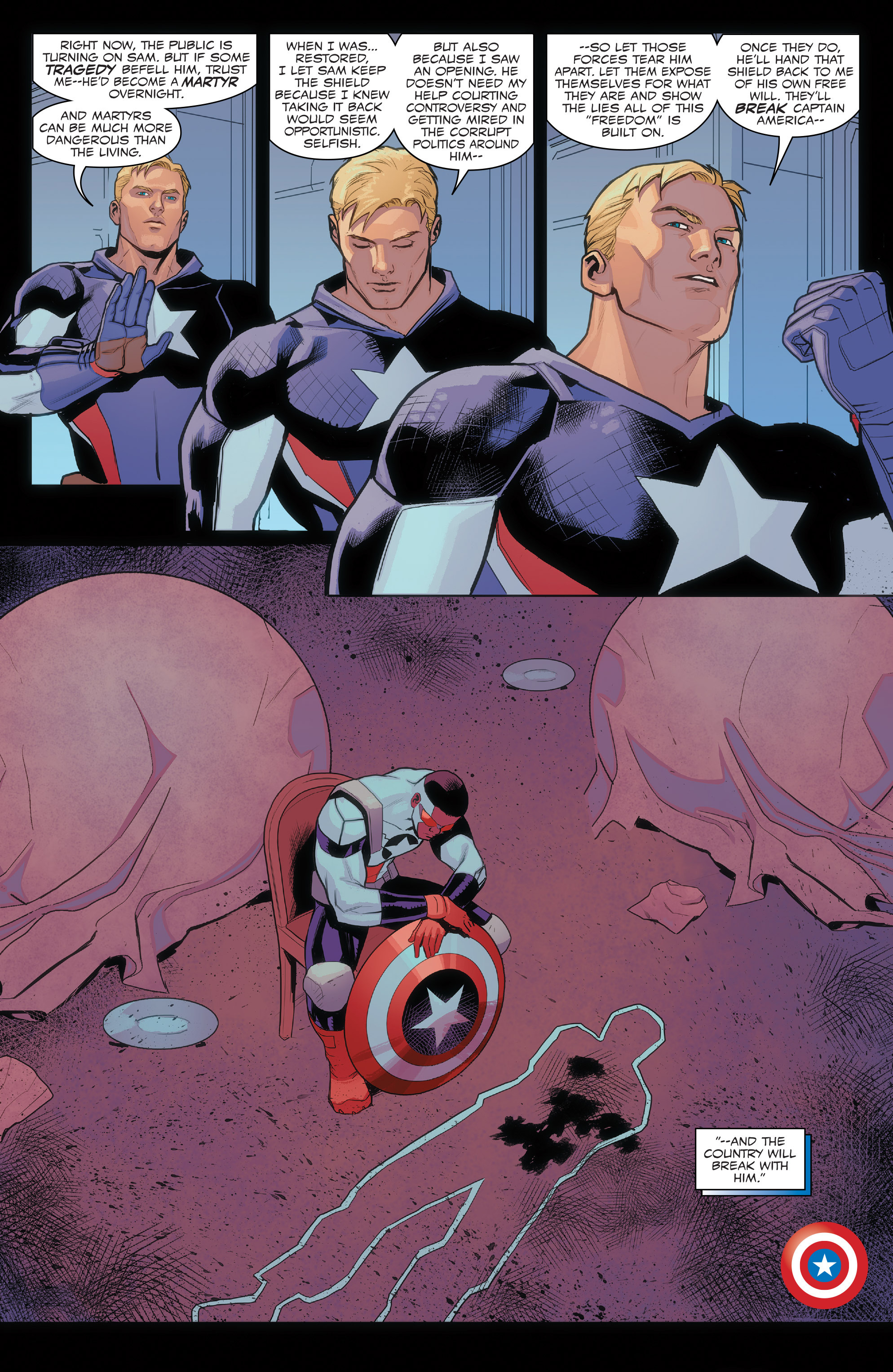 Read online Captain America: Sam Wilson comic -  Issue #14 - 22
