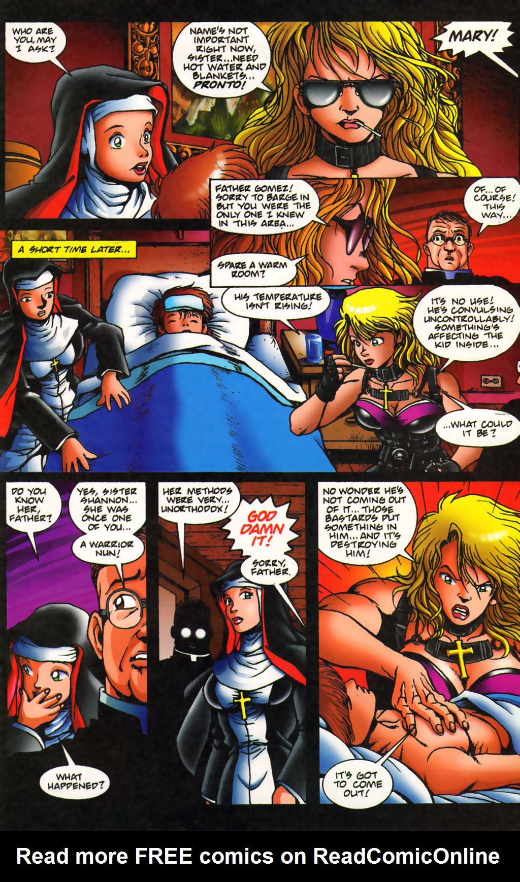 Read online Warrior Nun Areala (1994) comic -  Issue #2 - 8