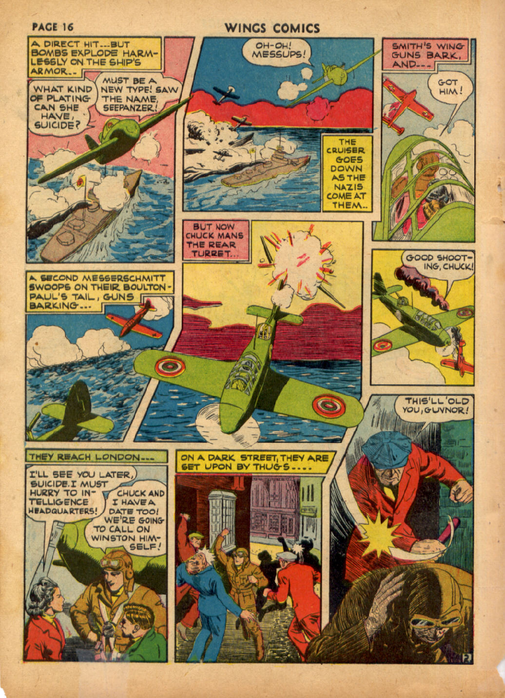 Read online Wings Comics comic -  Issue #16 - 18