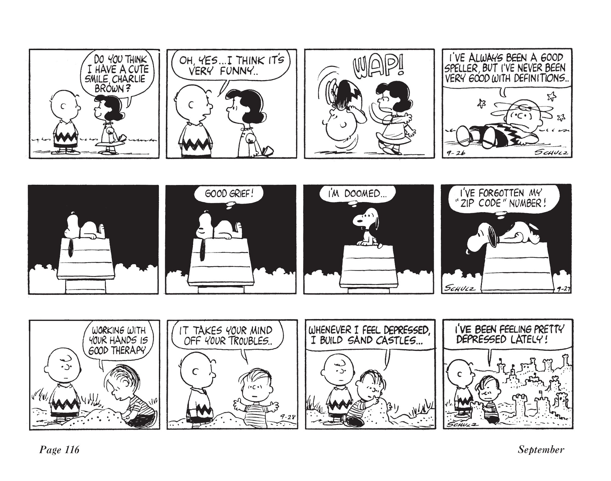 Read online The Complete Peanuts comic -  Issue # TPB 7 - 127