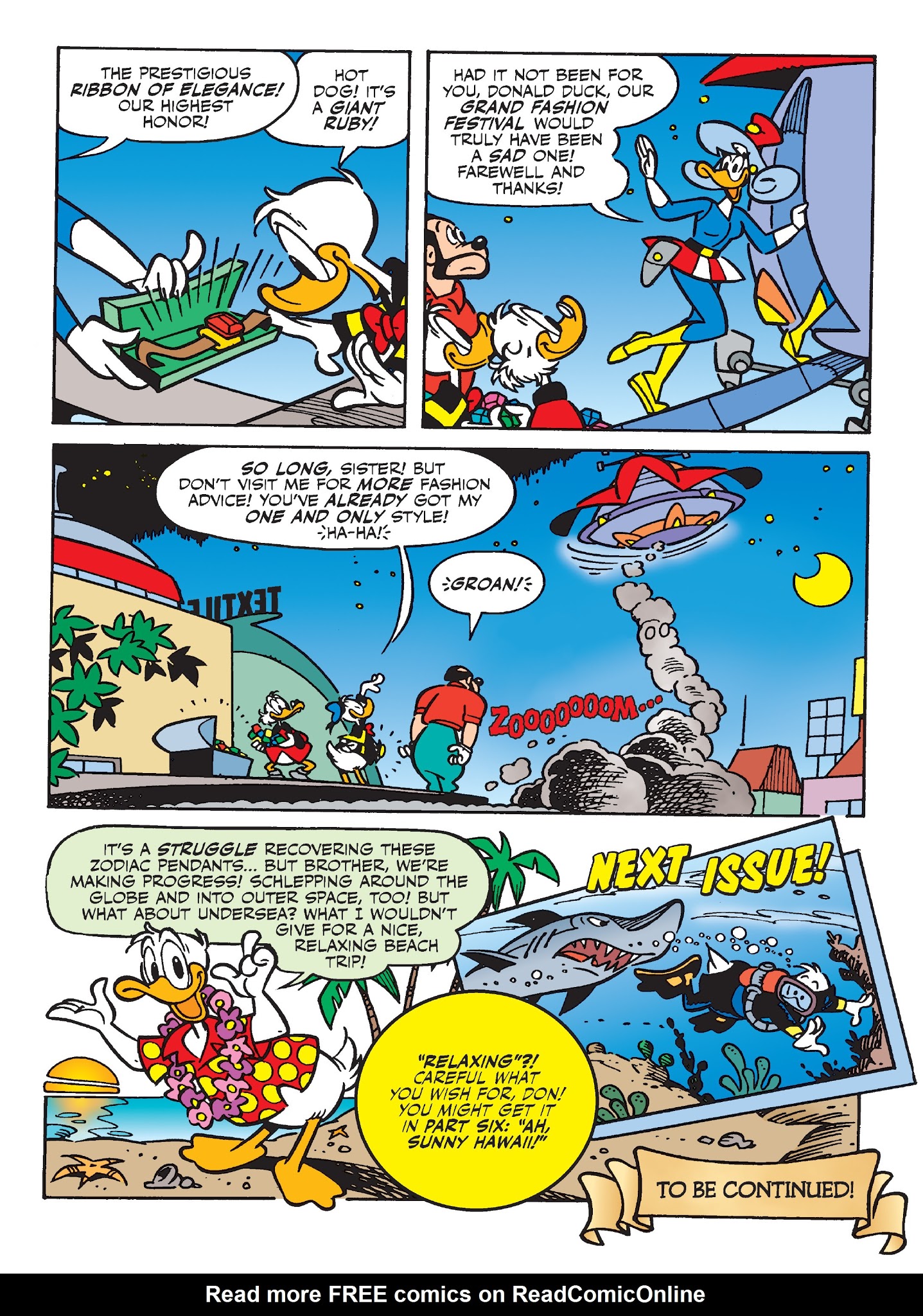 Read online Mickey and Donald: The Search For the Zodiac Stone comic -  Issue # TPB - 154