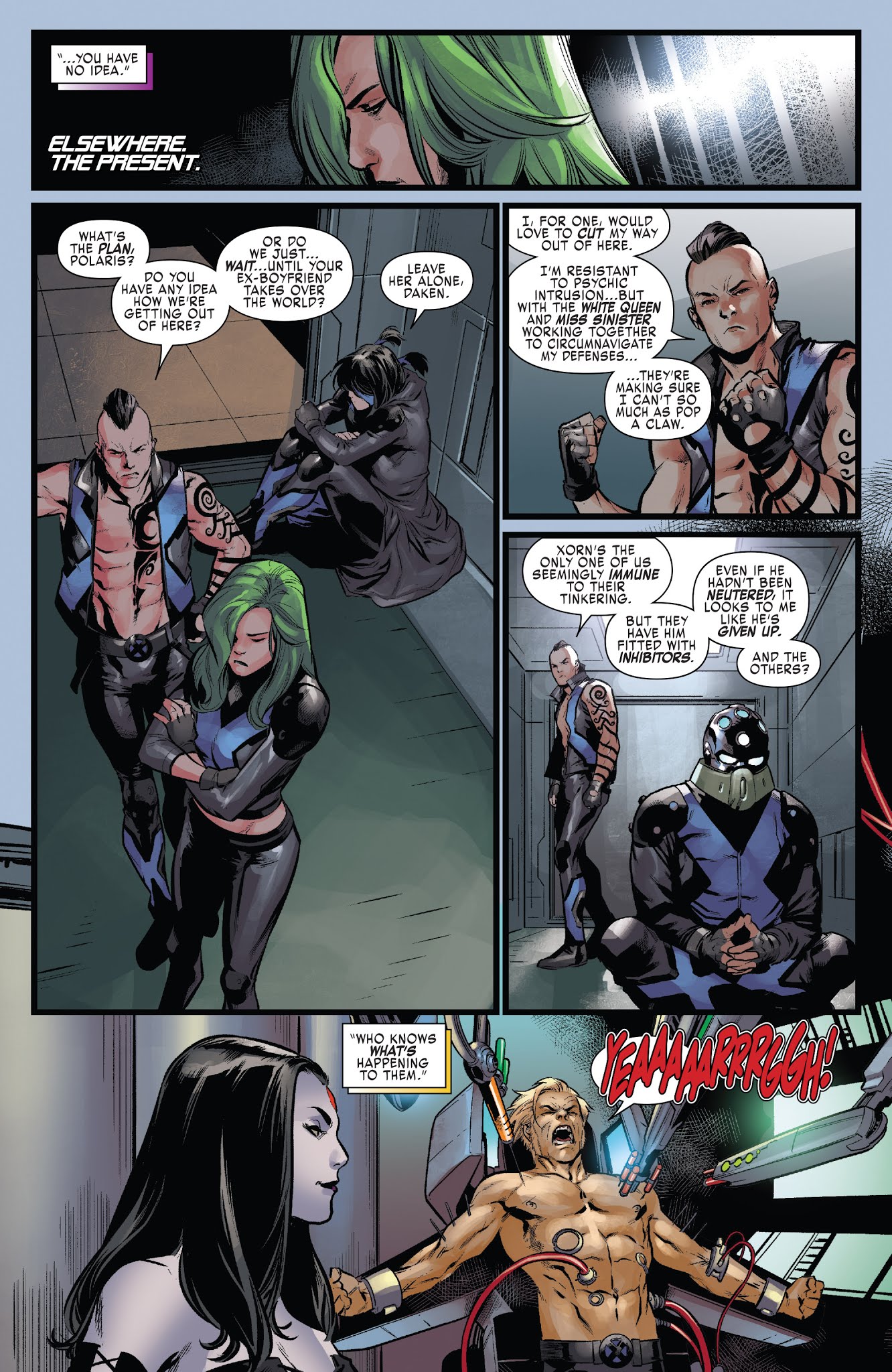 Read online X-Men: Blue comic -  Issue #28 - 4