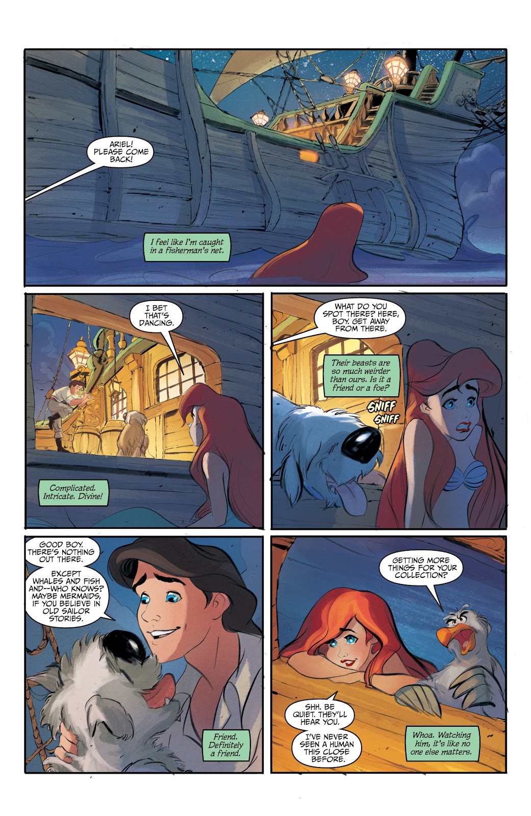 Read online Disney The Little Mermaid comic - Issue 1