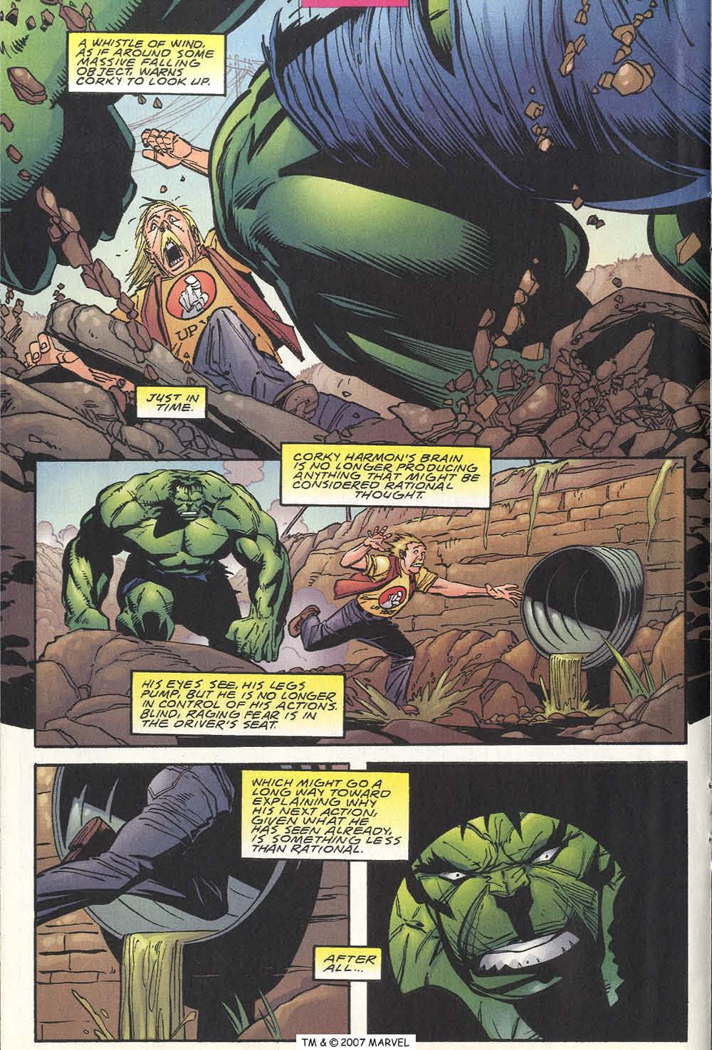 Read online Hulk (1999) comic -  Issue #2 - 16